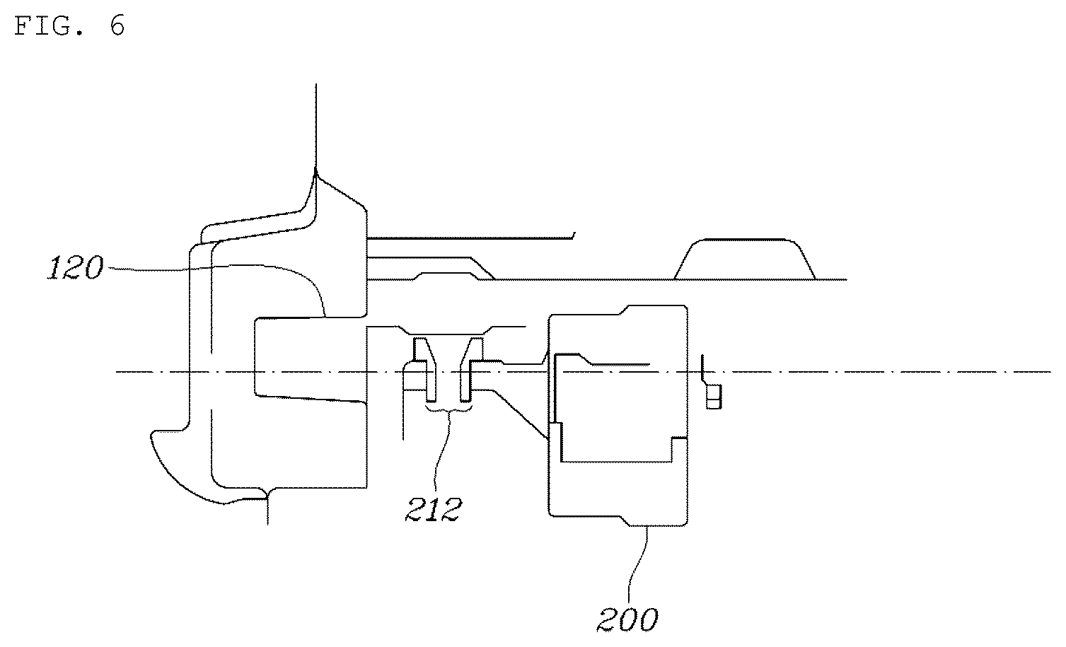 Patent US12448048 Figure 6 – Chassis cab vehicle