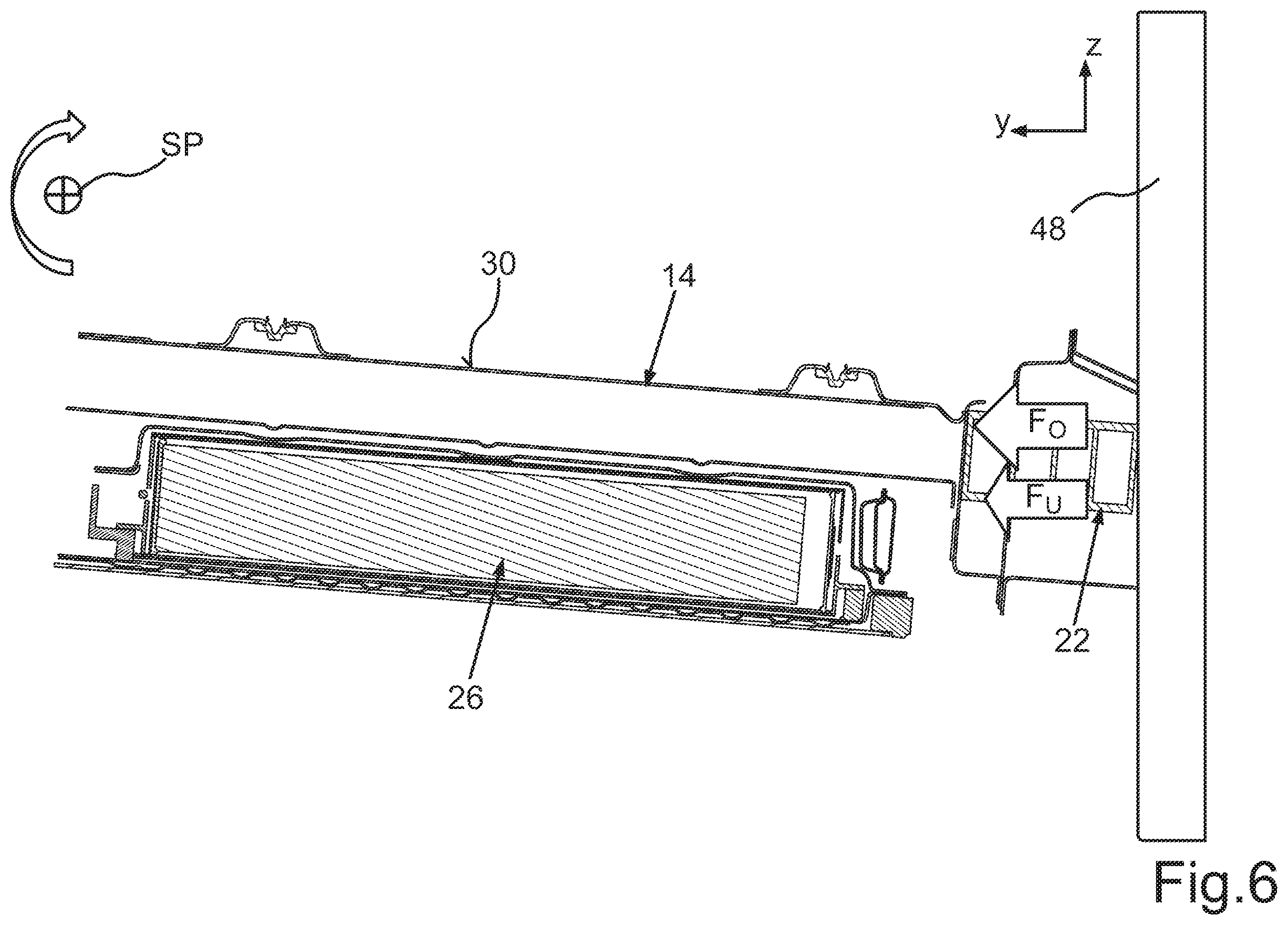 Patent US12448054 Figure 5 – Floor structure for a body of a vehicle, body for a vehicle, and vehicle
