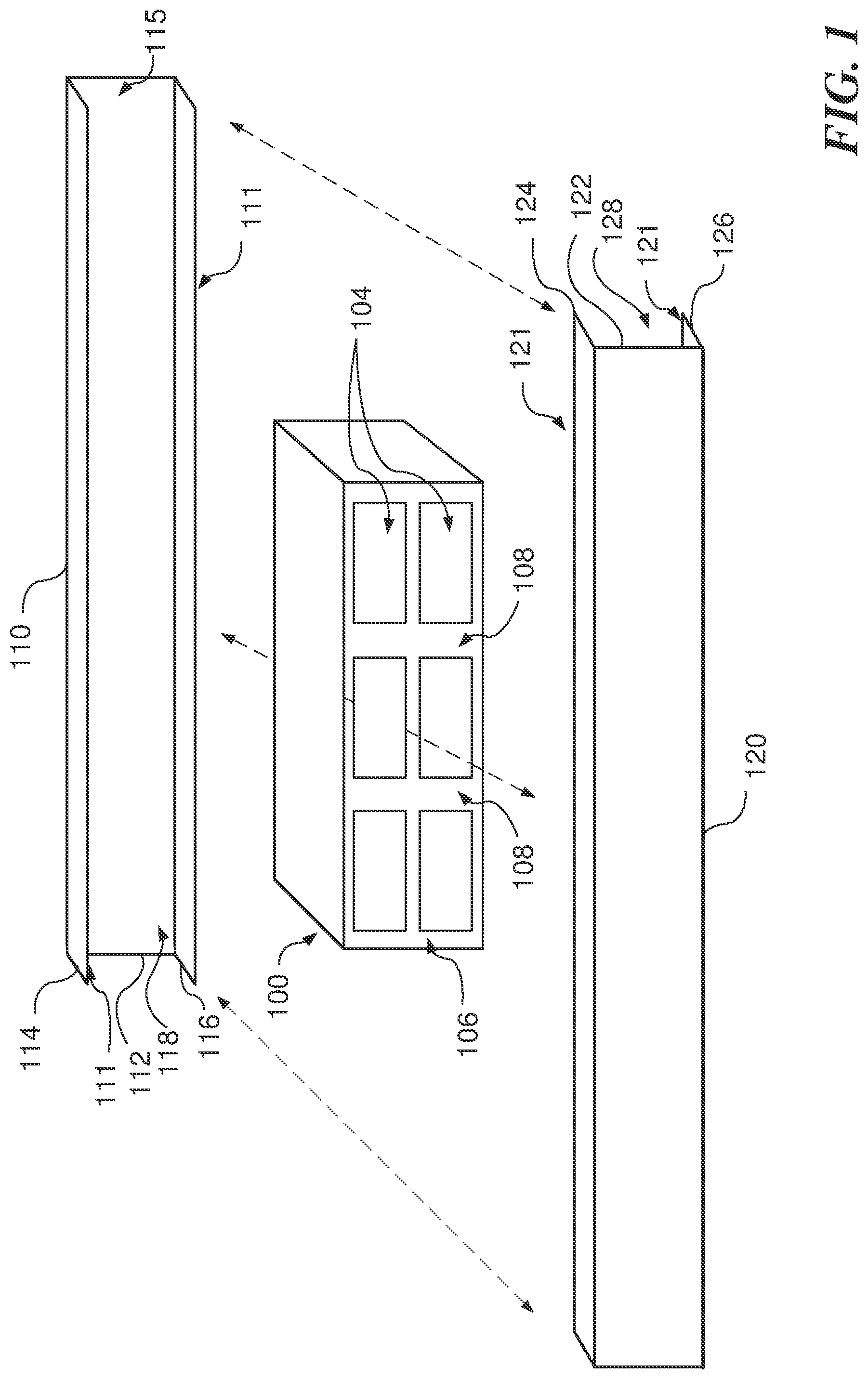 Patent US12448055 — Aluminum-reinforced vehicle frame — Figure 1