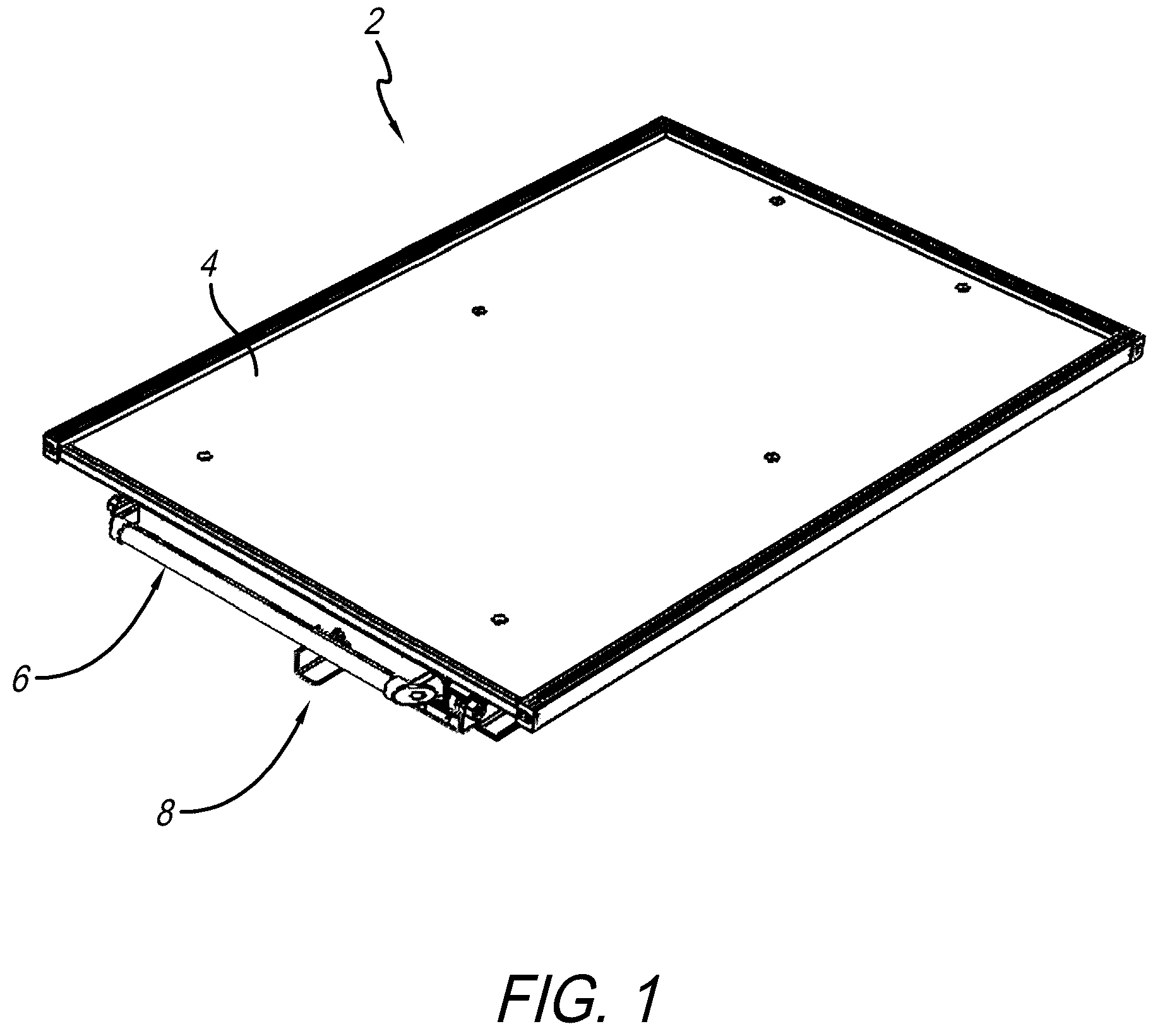 Patent US12448056 Figure 1 – Bedslide assembly