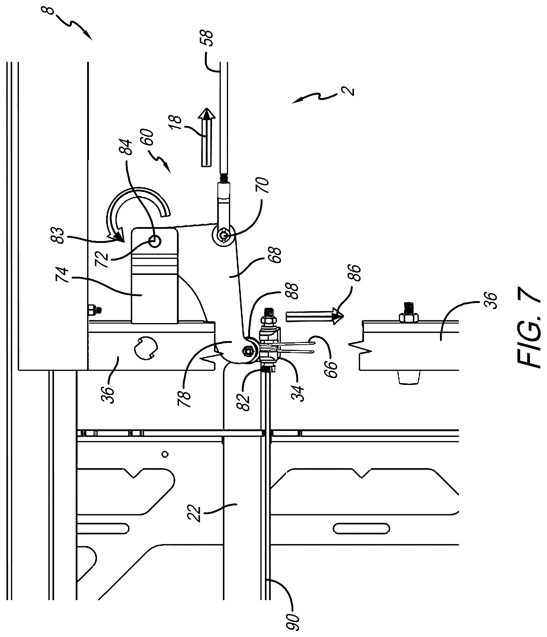 Patent US12448056 Figure 7 – Bedslide assembly