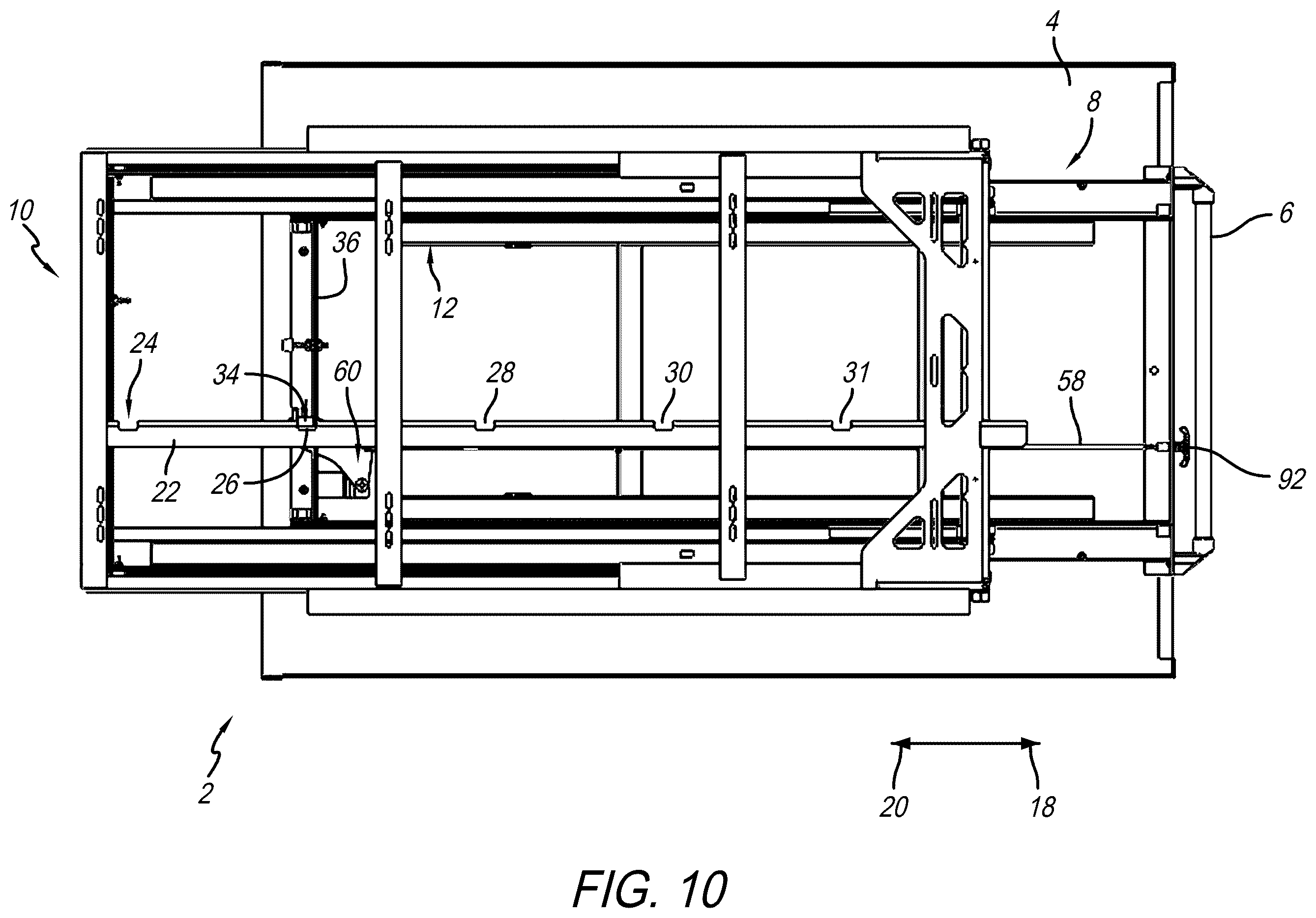Patent US12448056 Figure 10 – Bedslide assembly