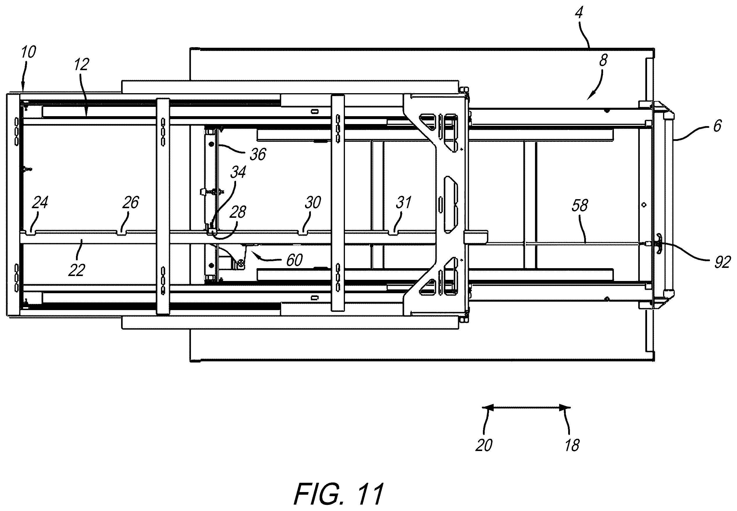 Patent US12448056 Figure 11 – Bedslide assembly