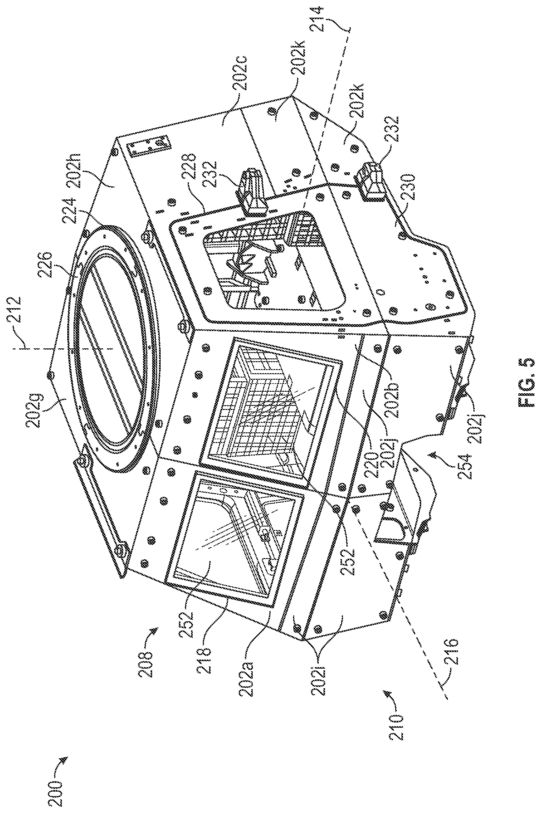 Patent US12448057 Figure 5 – Folding cabin assembly for low velocity air drop