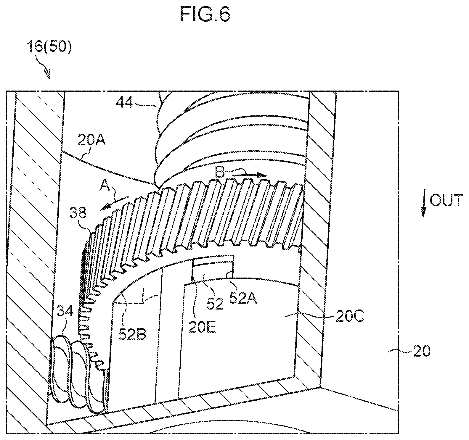 Patent US12448059 Figure 6 – Deflector device