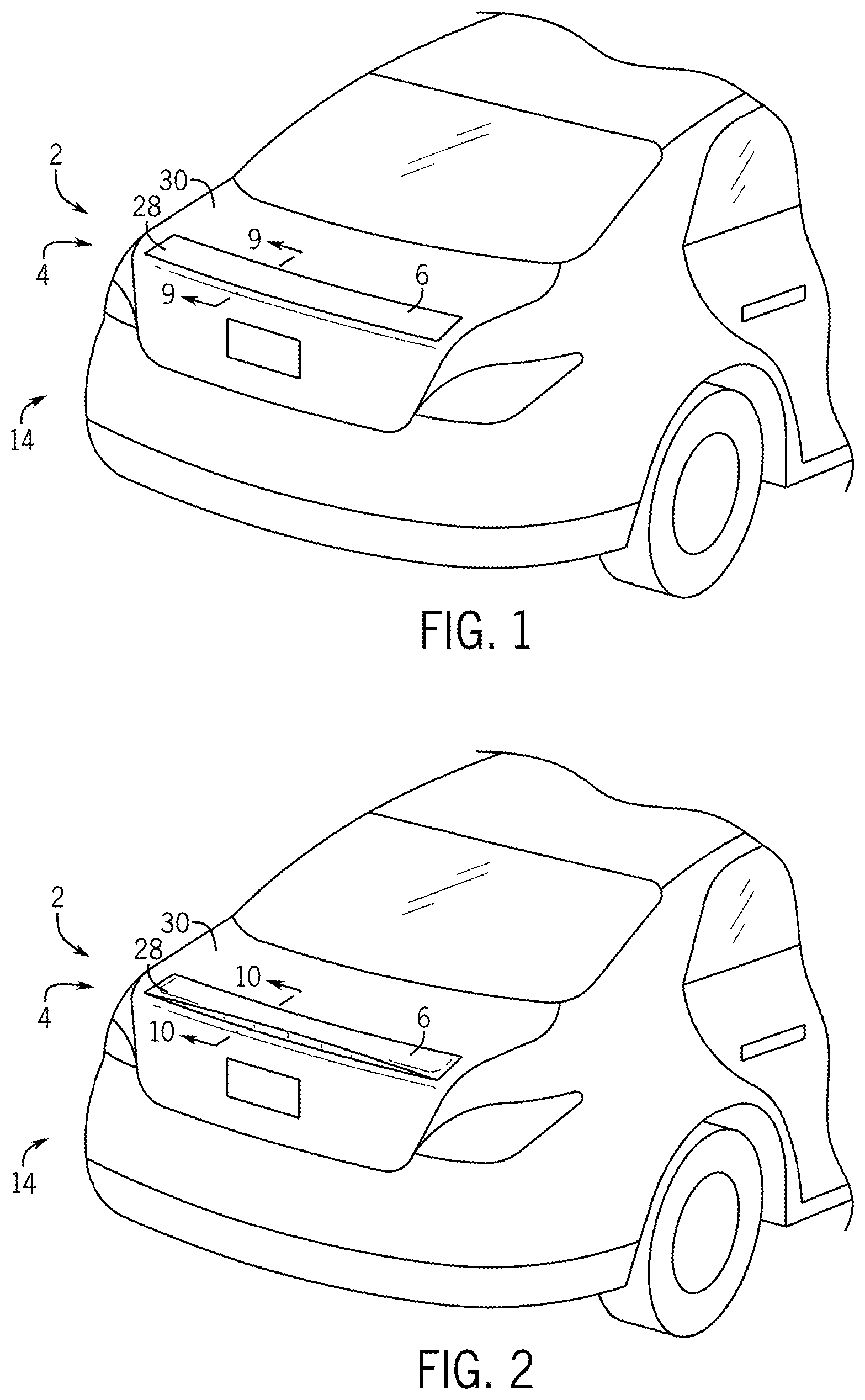 Patent US12448060 Figure 1 – Pneumatic bladder aerodynamic device