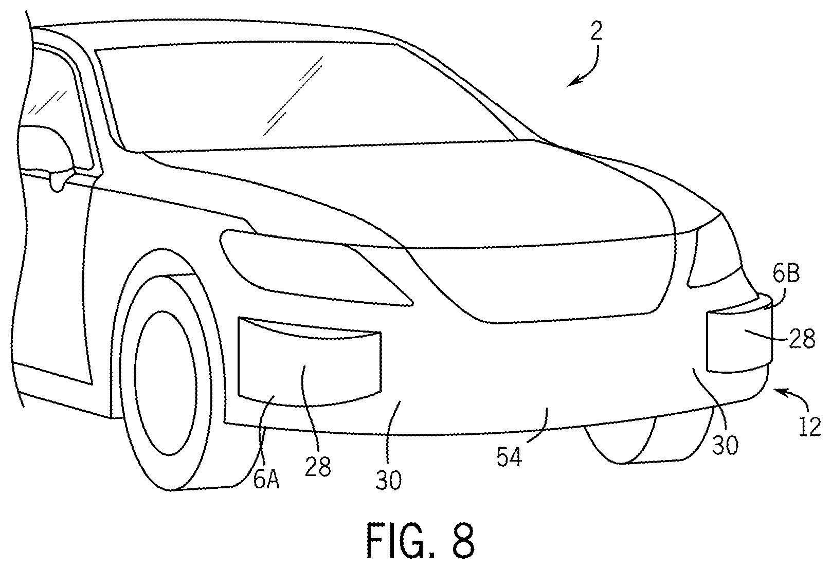 Patent US12448060 Figure 5 – Pneumatic bladder aerodynamic device