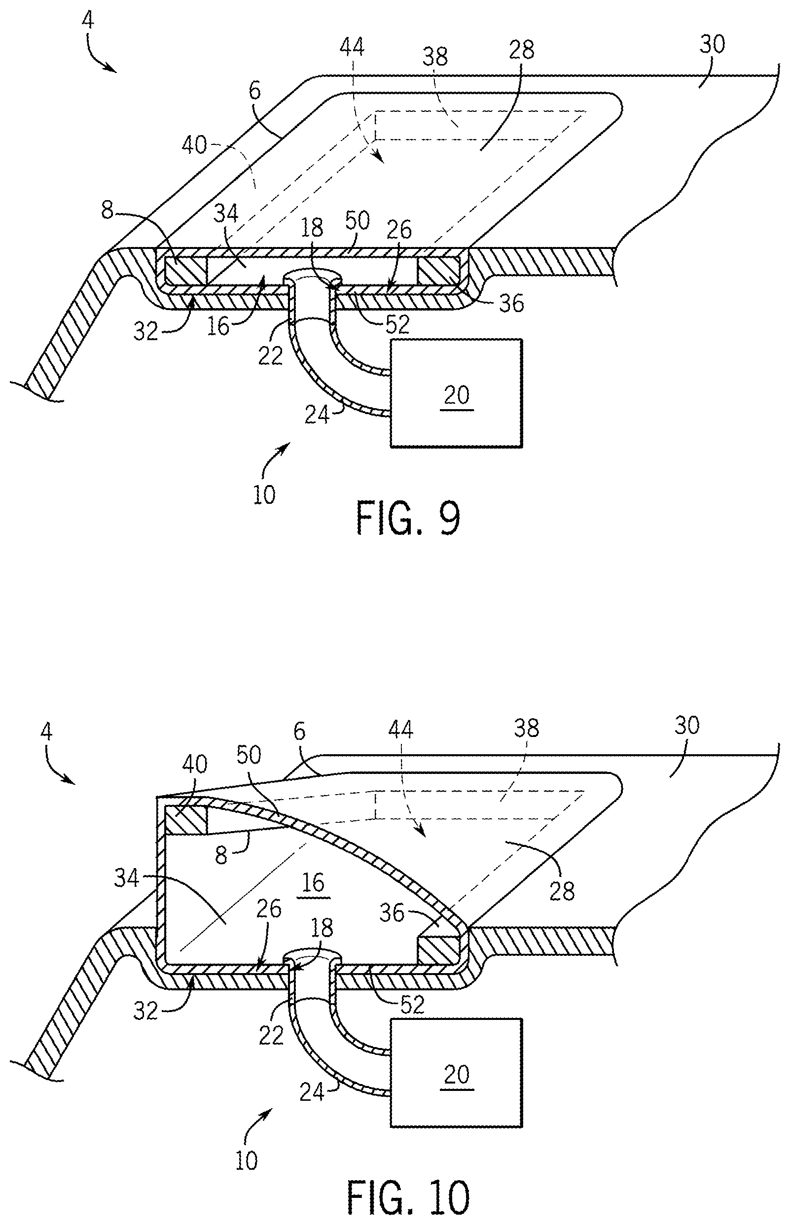 Patent US12448060 Figure 6 – Pneumatic bladder aerodynamic device