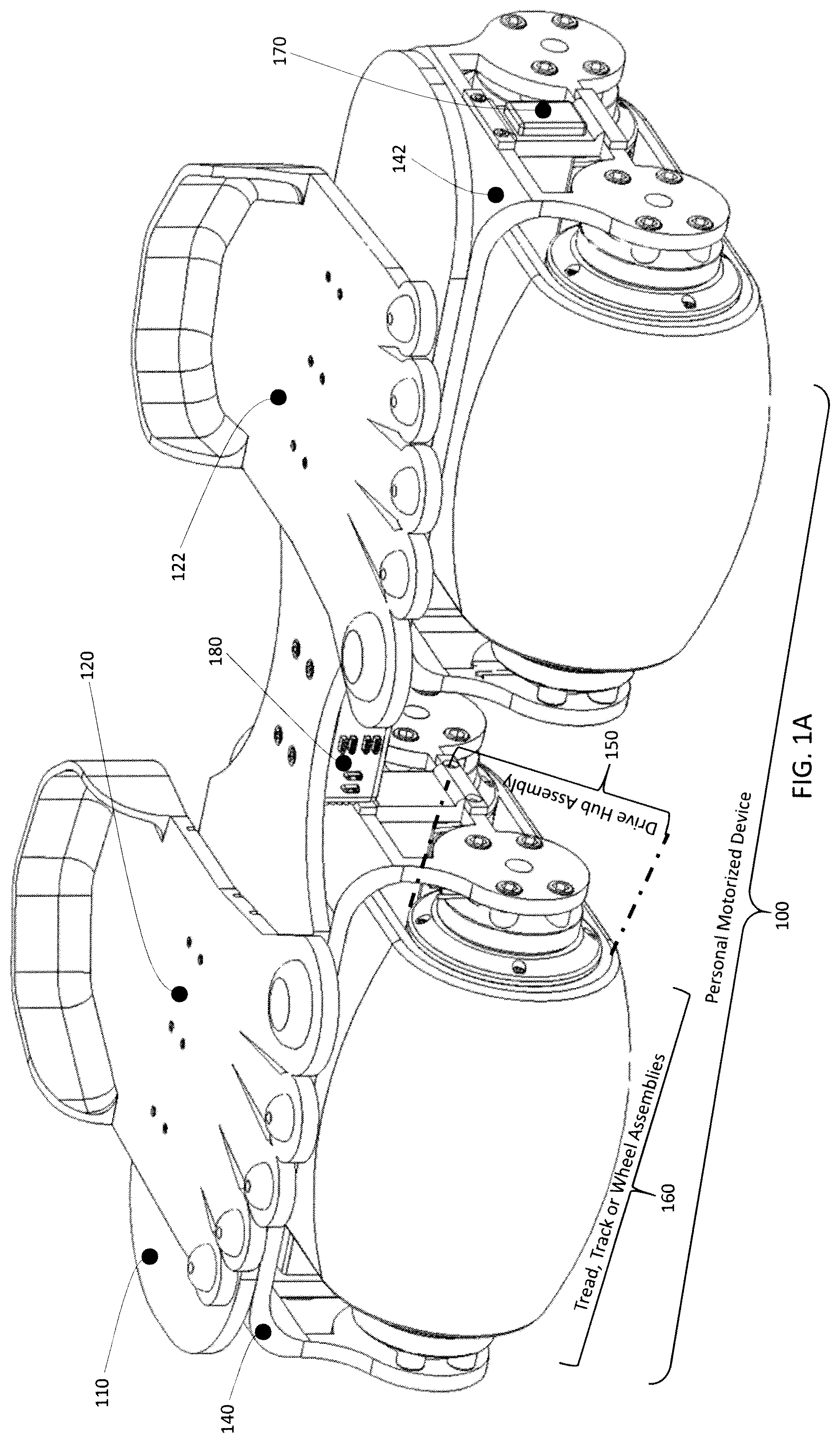 Patent US12448061 — Motorized platforms — Figure 1
