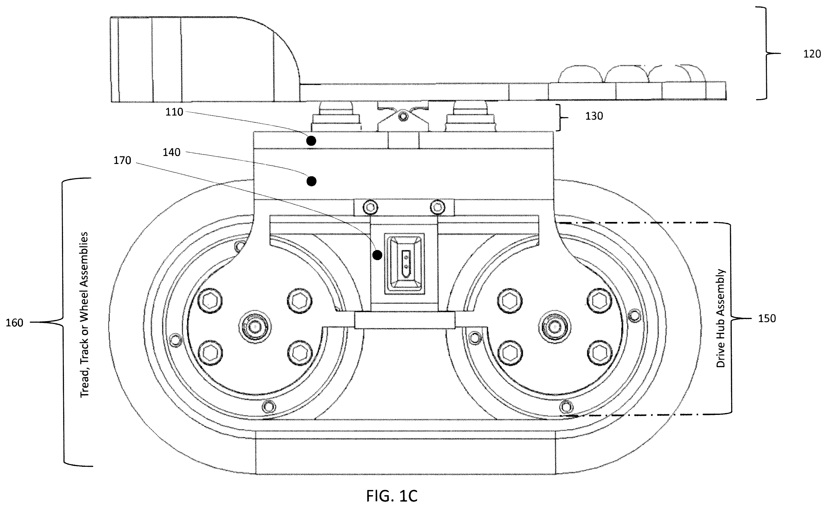 Patent US12448061 Figure 3 – Motorized platforms