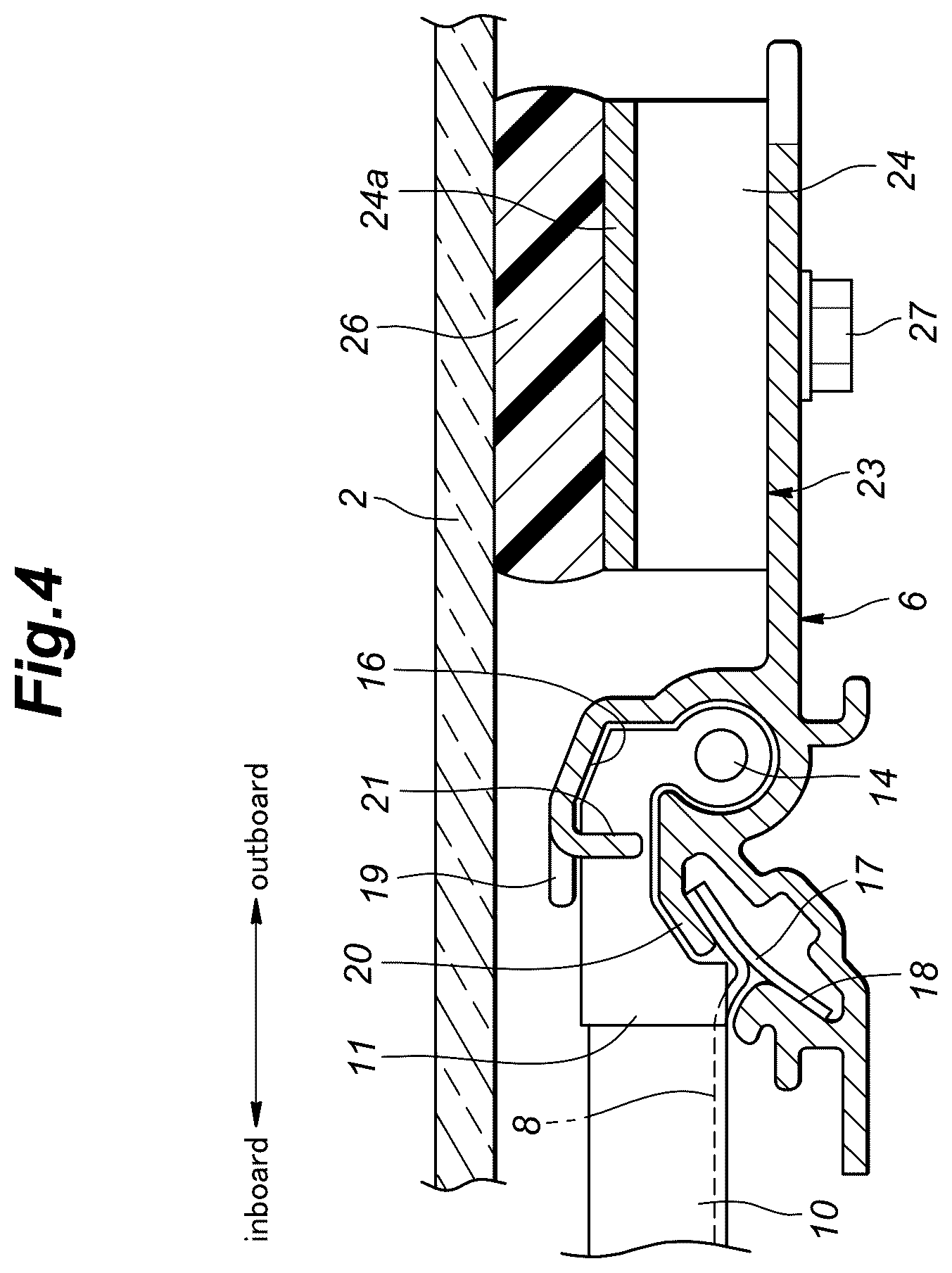 Patent US12448068 Figure 4 – Manufacturing method for roof module