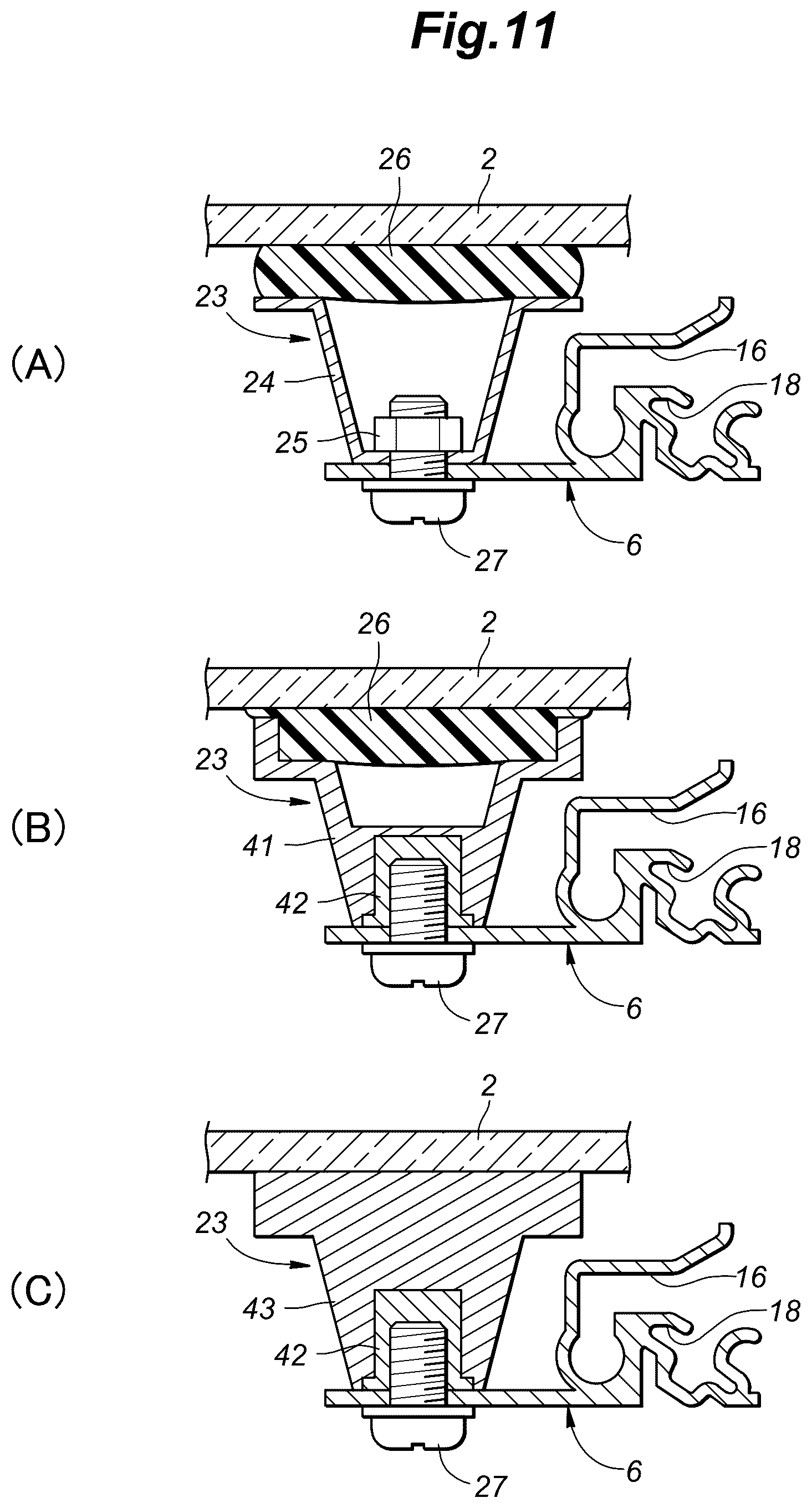 Patent US12448068 Figure 11 – Manufacturing method for roof module