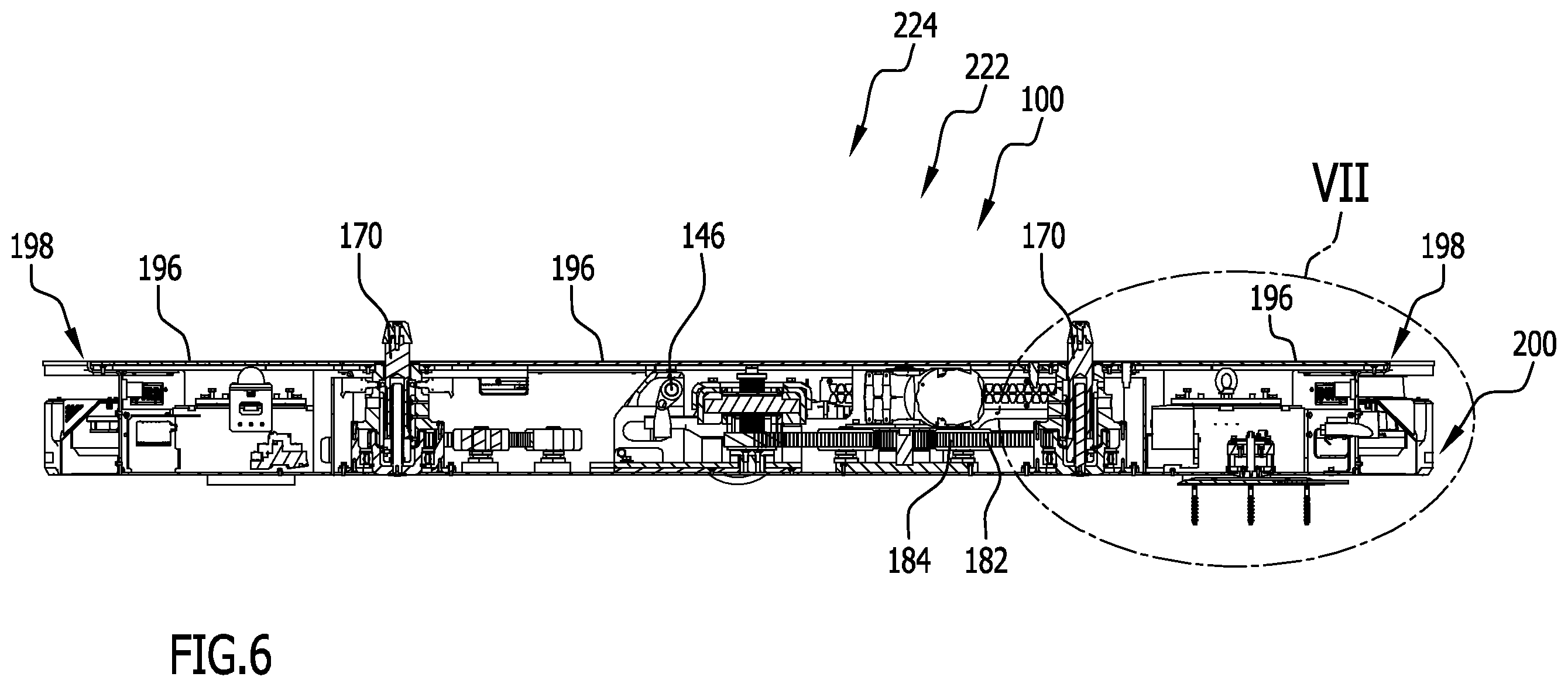 Patent US12448069 Figure 6 – Conveying device, processing installation, method for conveying and/or processing objects