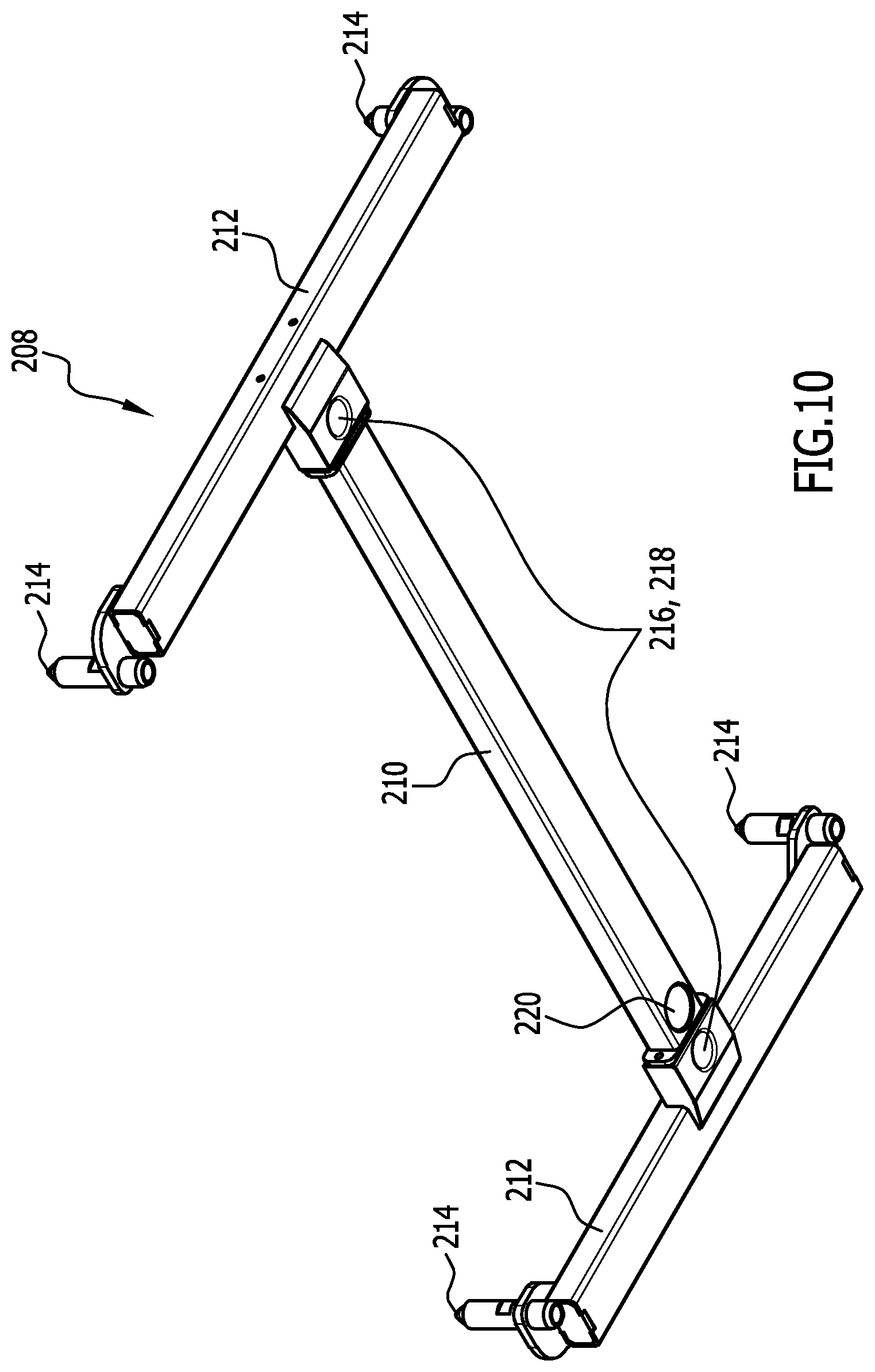 Patent US12448069 Figure 11 – Conveying device, processing installation, method for conveying and/or processing objects