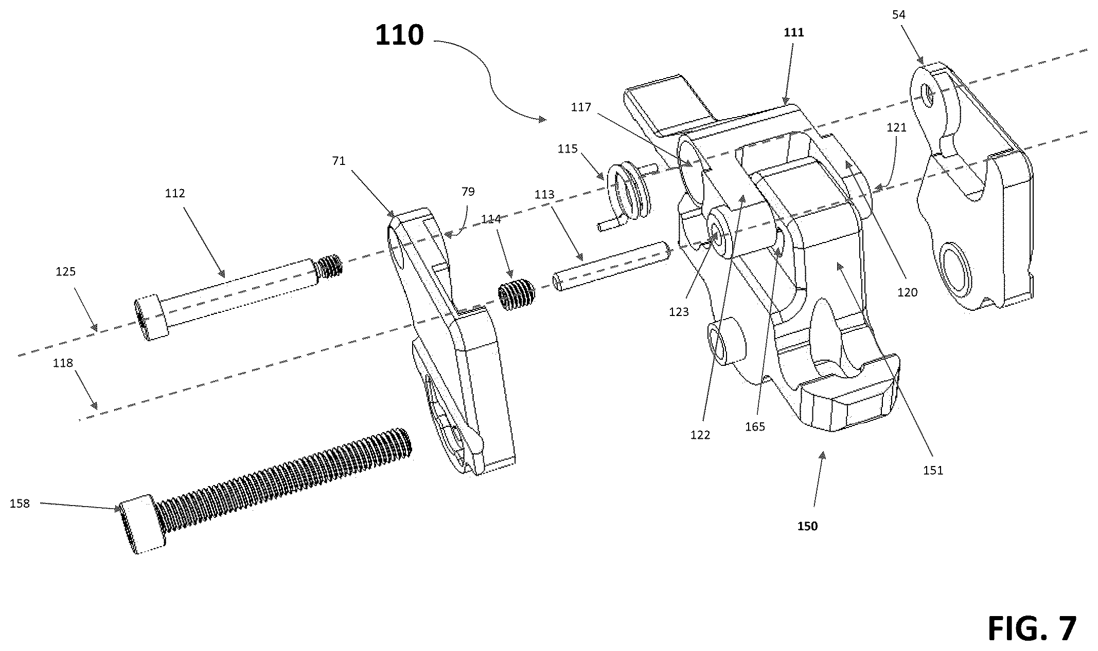 Patent US12448072 Figure 5 – Multi-position and orientation saddle attachment device