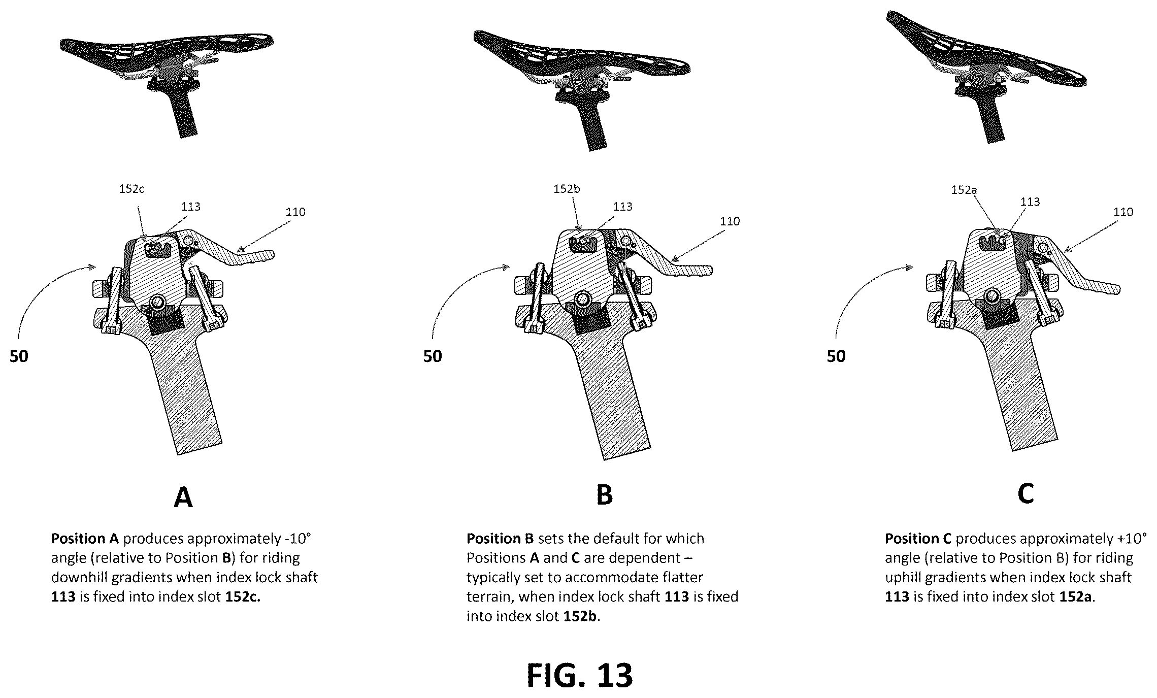 Patent US12448072 Figure 10 – Multi-position and orientation saddle attachment device