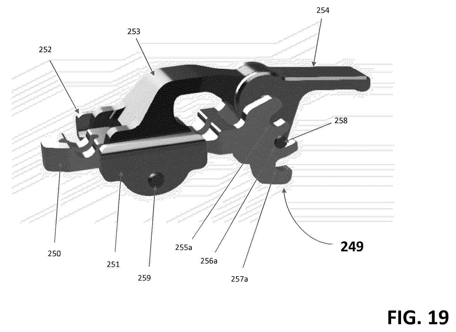 Patent US12448072 Figure 16 – Multi-position and orientation saddle attachment device