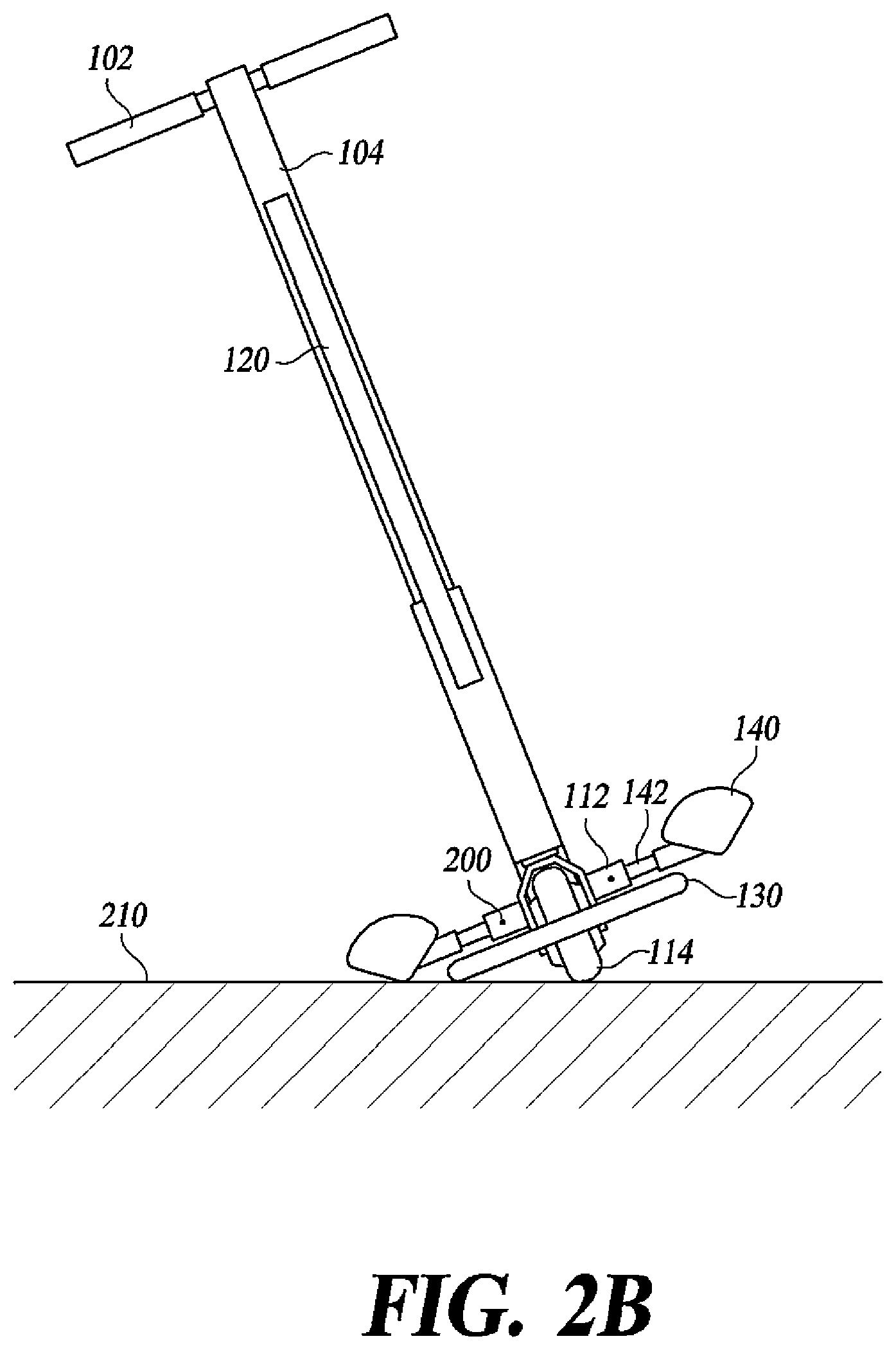 Patent US12448073 Figure 4 – Personal mobility device with a guard