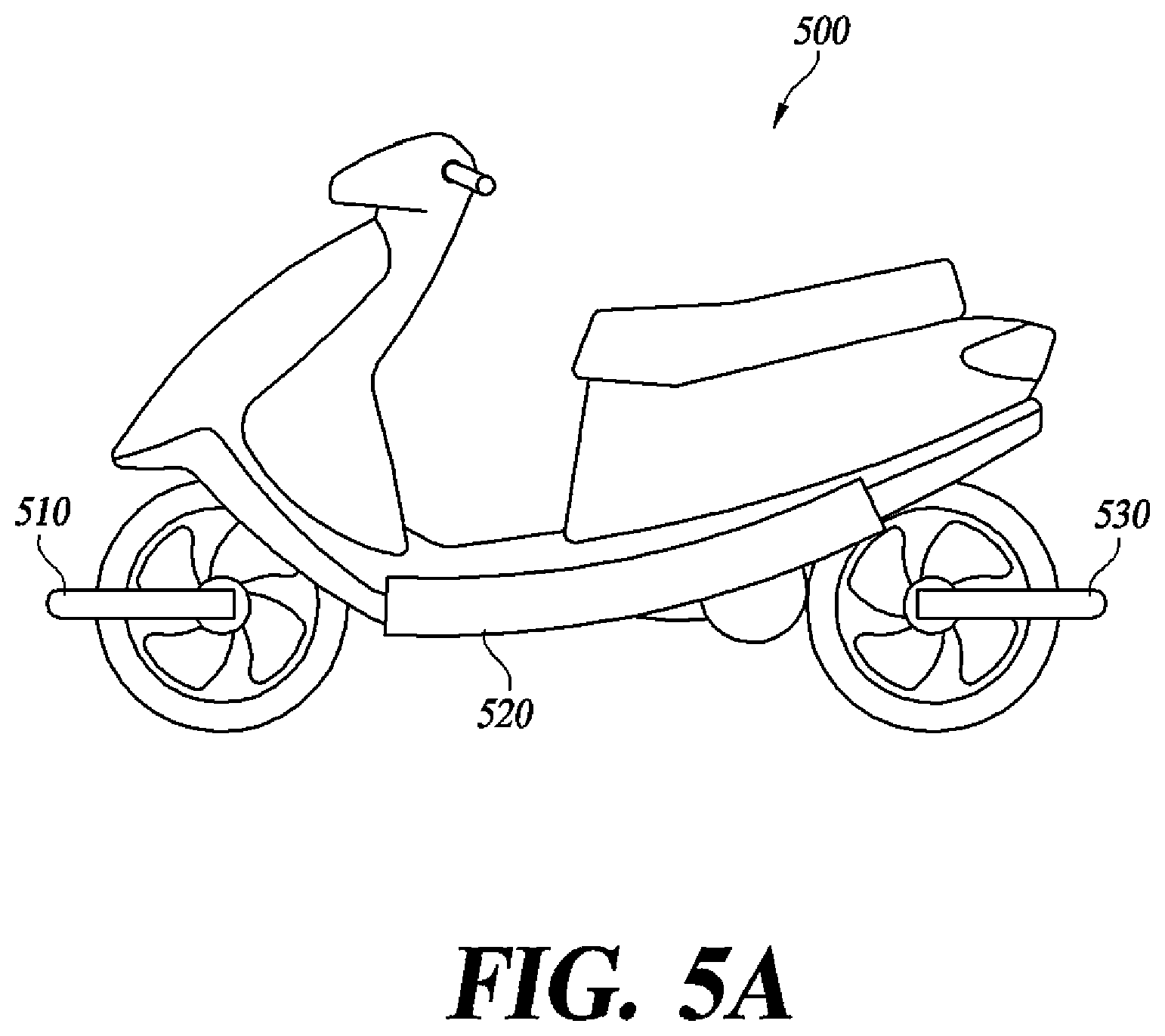 Patent US12448073 Figure 10 – Personal mobility device with a guard