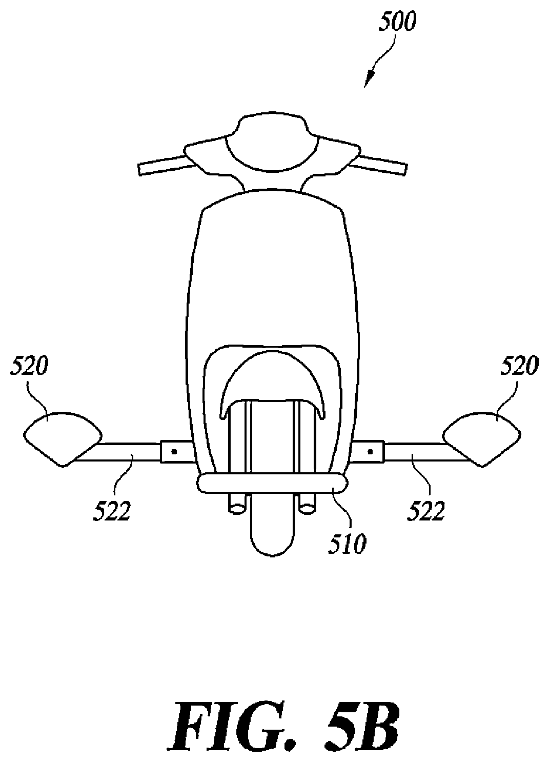 Patent US12448073 Figure 11 – Personal mobility device with a guard