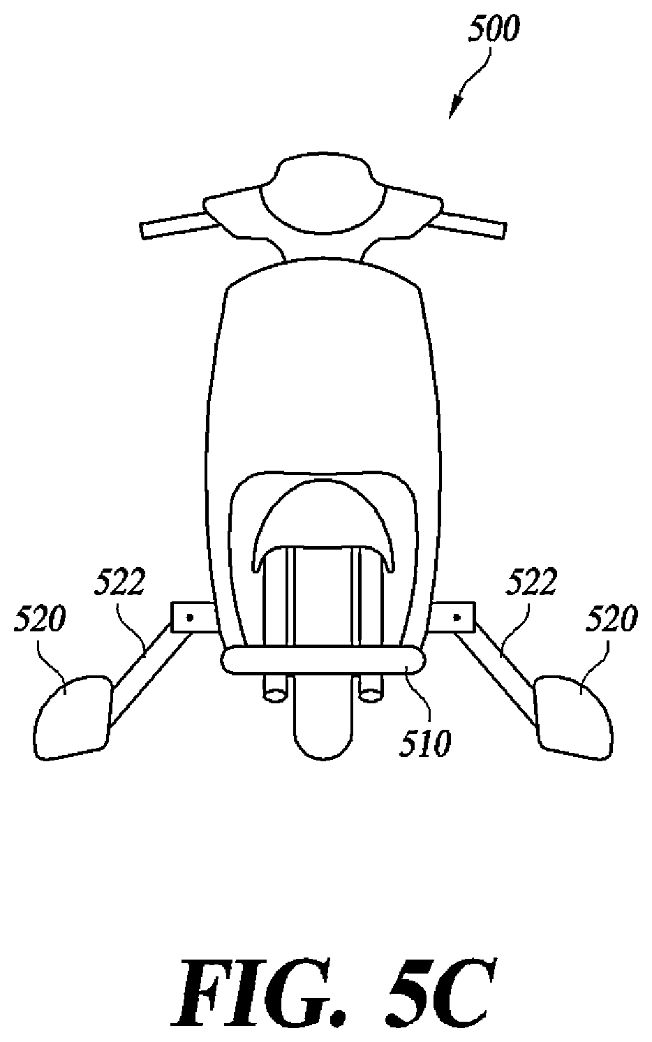 Patent US12448073 Figure 12 – Personal mobility device with a guard