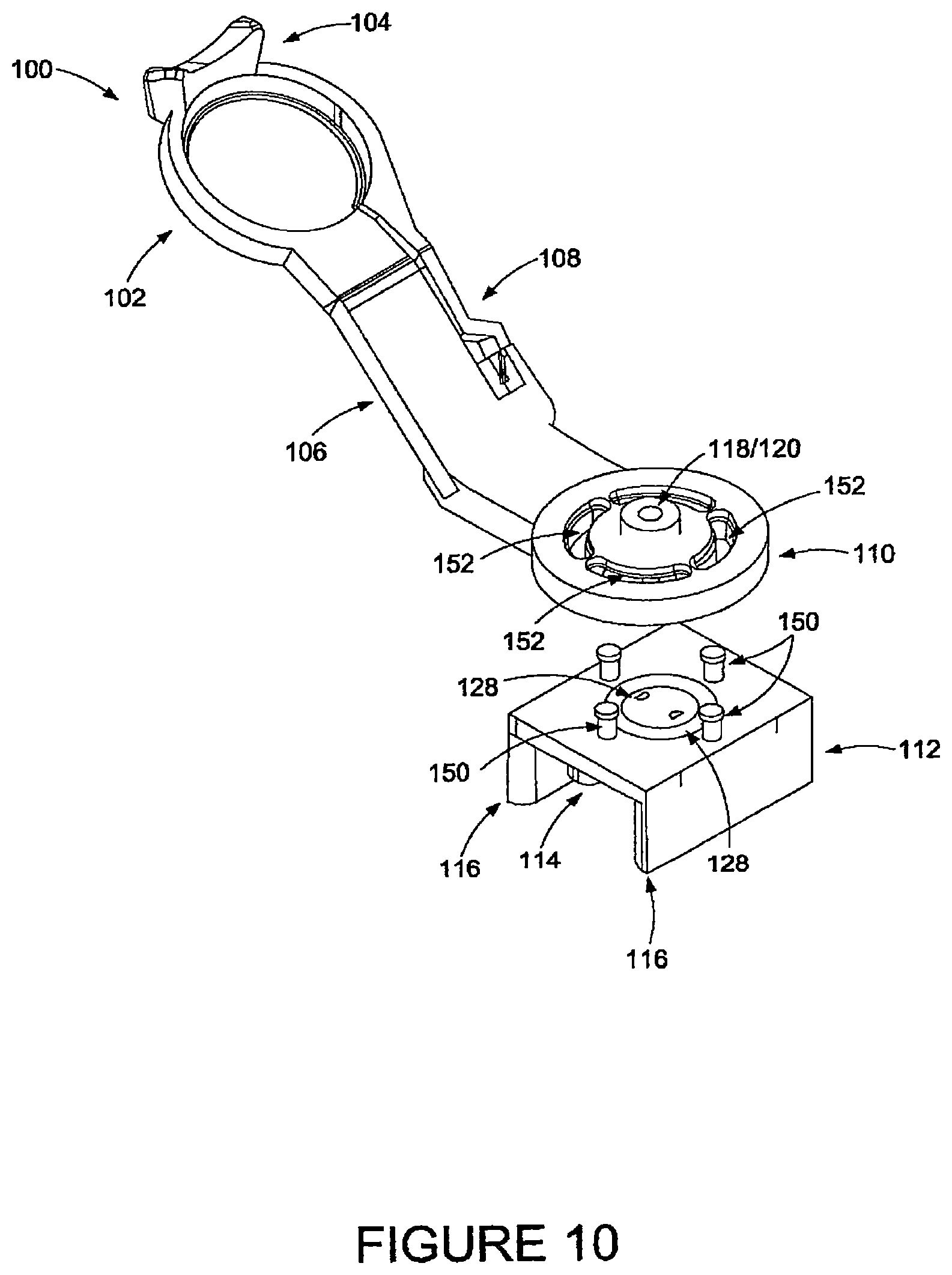 Patent US12448074 Figure 10 – Motorcycle chain oiling tool for aerosol lubrication