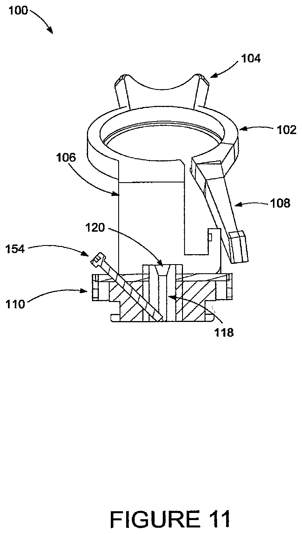 Patent US12448074 Figure 11 – Motorcycle chain oiling tool for aerosol lubrication