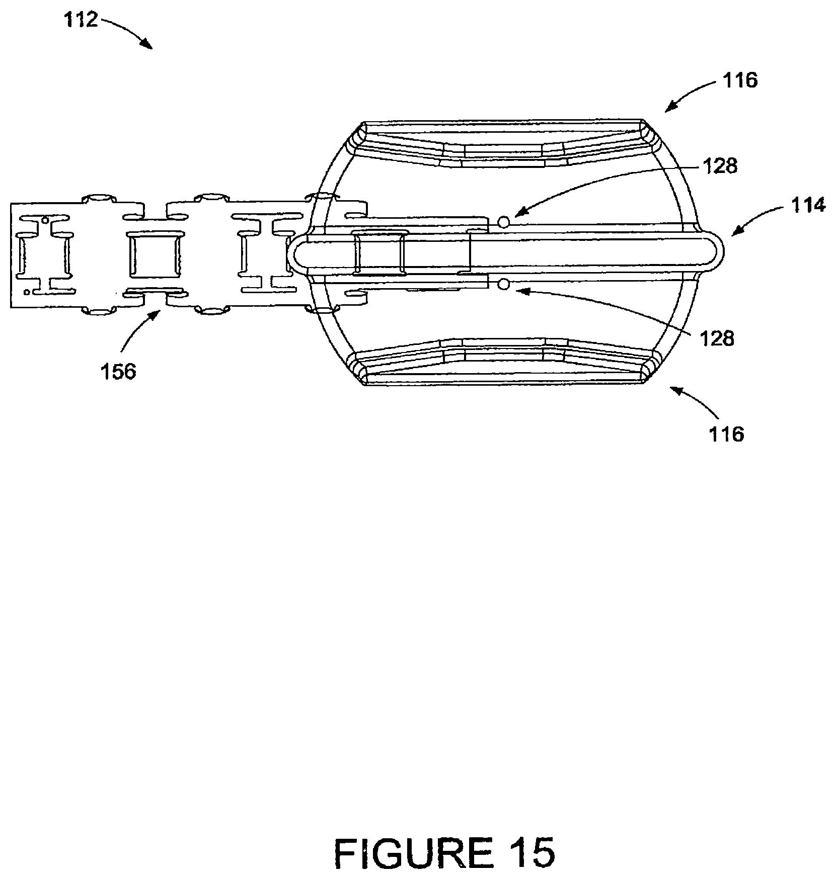 Patent US12448074 Figure 15 – Motorcycle chain oiling tool for aerosol lubrication
