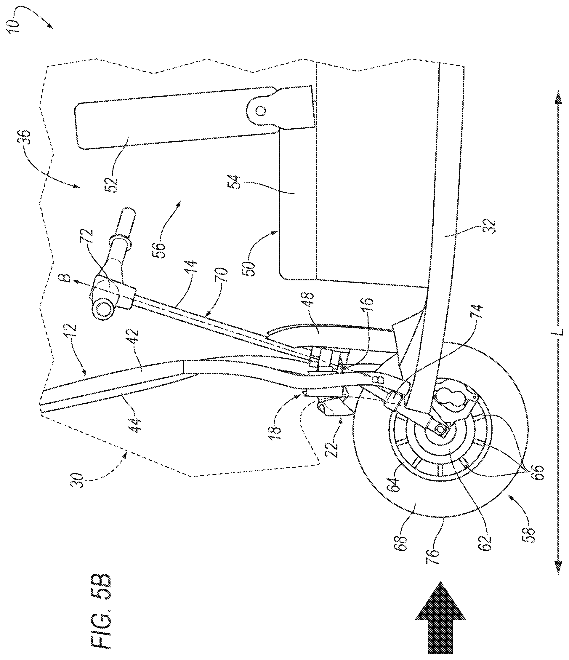 Patent US12448076 Figure 10 – Brace for three-wheeled vehicle