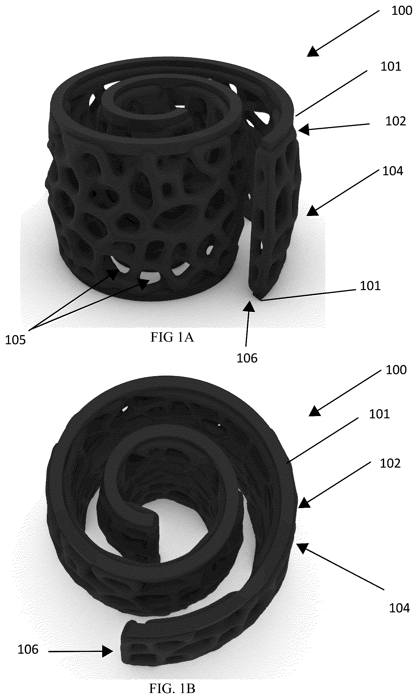 Patent US12448077 Figure 1 – 3D lattice grips