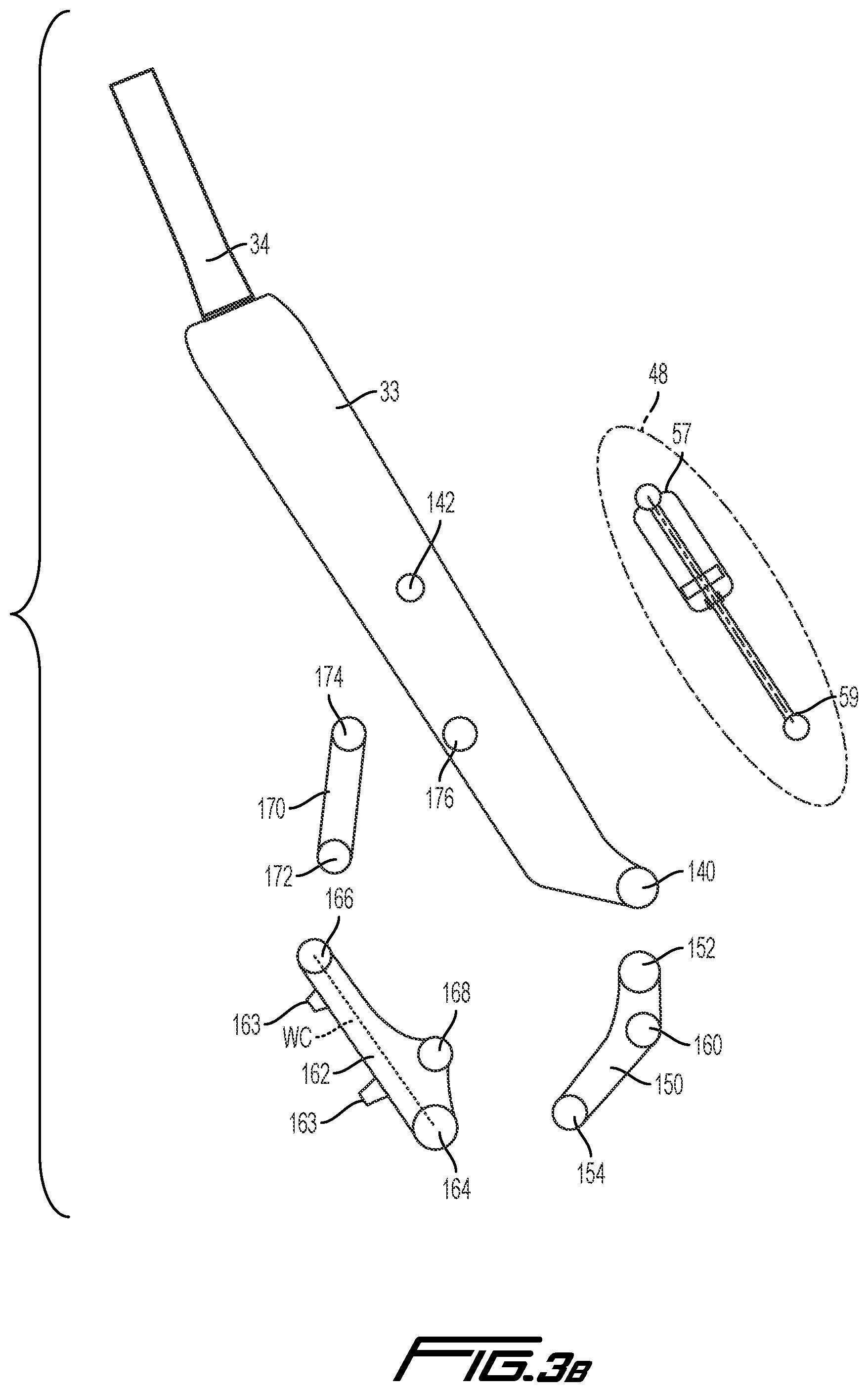 Patent US12448078 Figure 6 – Dual sided suspension assembly for a cycle wheel
