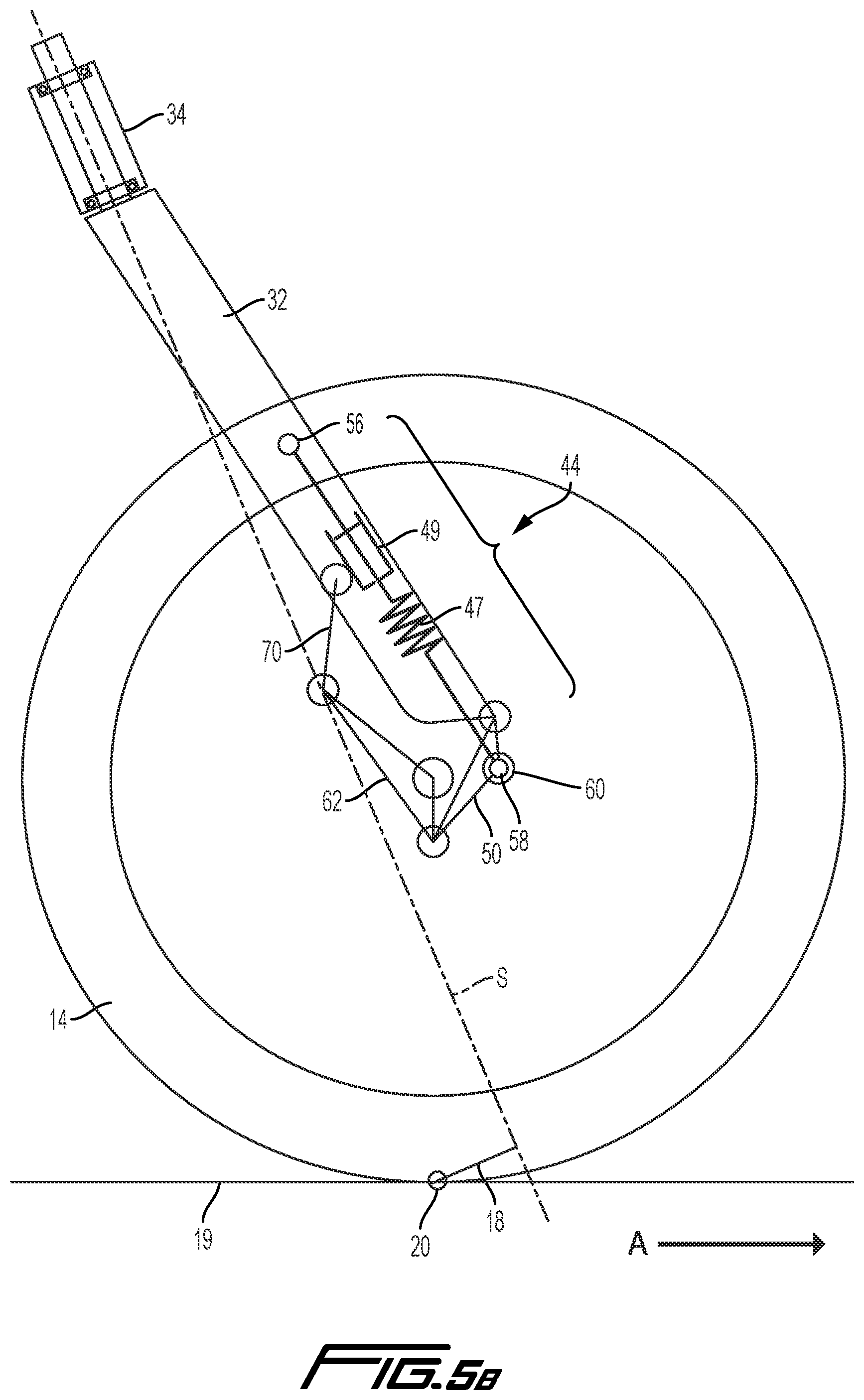 Patent US12448078 Figure 13 – Dual sided suspension assembly for a cycle wheel