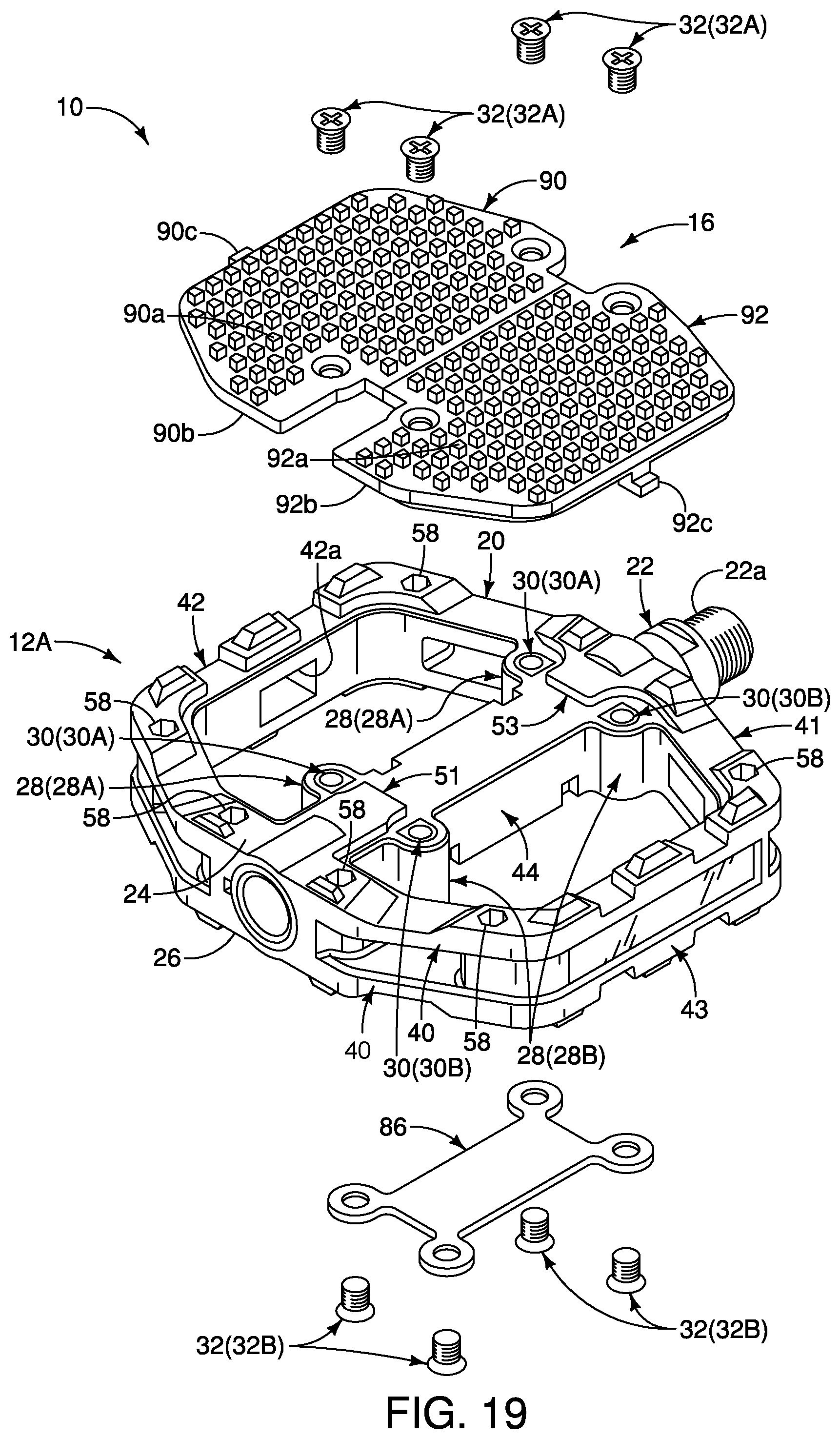 Patent US12448081 Figure 16 – Pedal assembly for human powered vehicle