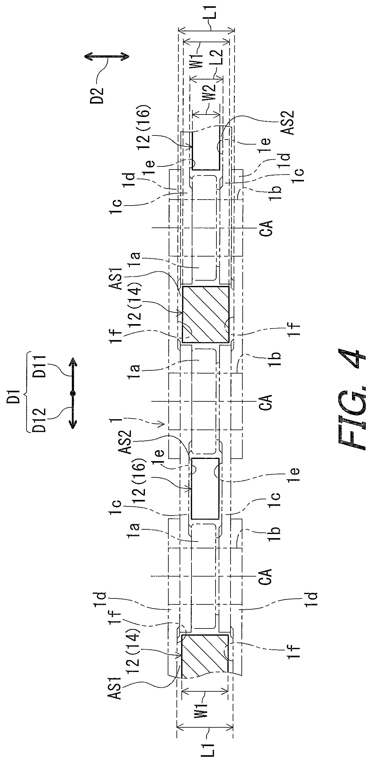Patent US12448082 Figure 4 – Bicycle sprocket