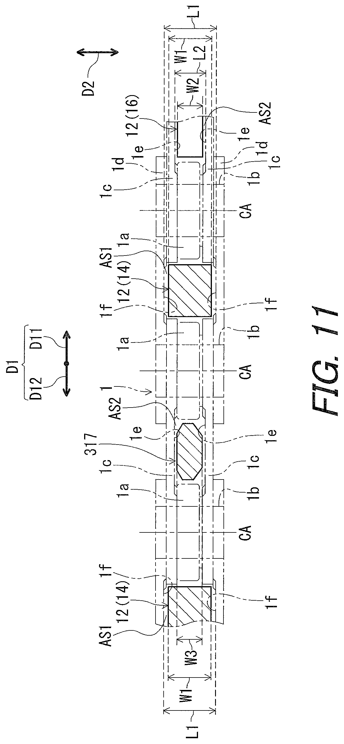 Patent US12448082 Figure 11 – Bicycle sprocket