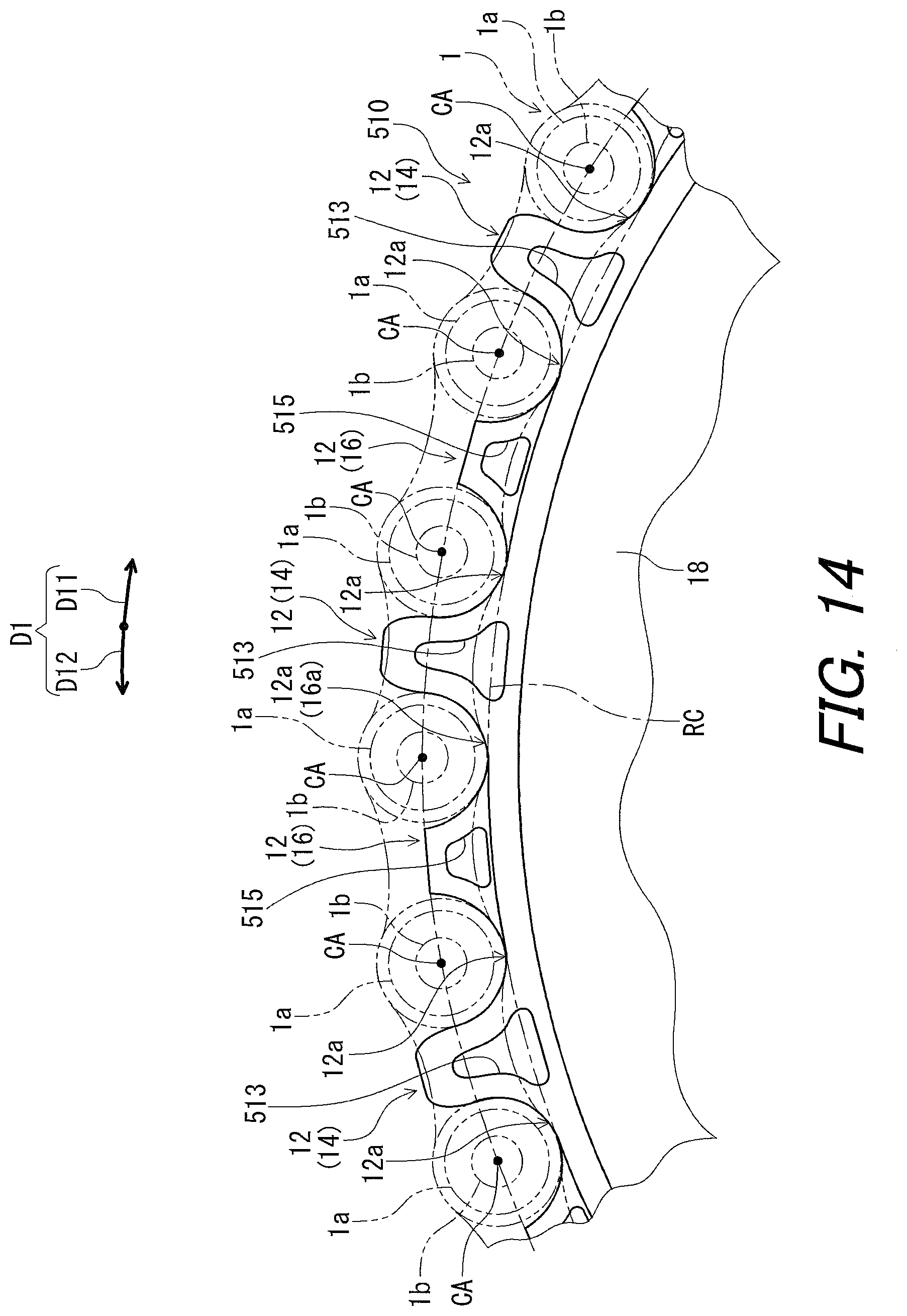 Patent US12448082 Figure 14 – Bicycle sprocket