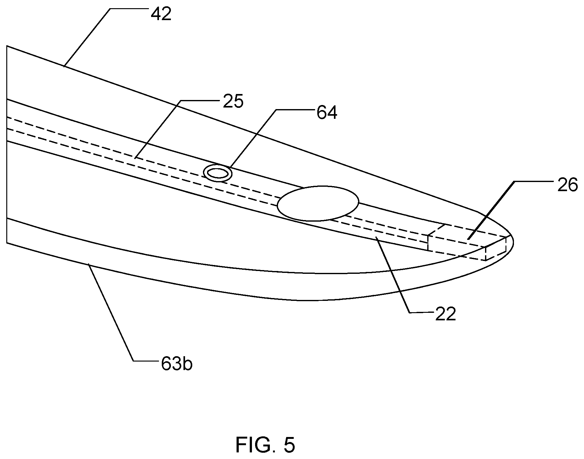 Patent US12448086 Figure 6 – Surfing board