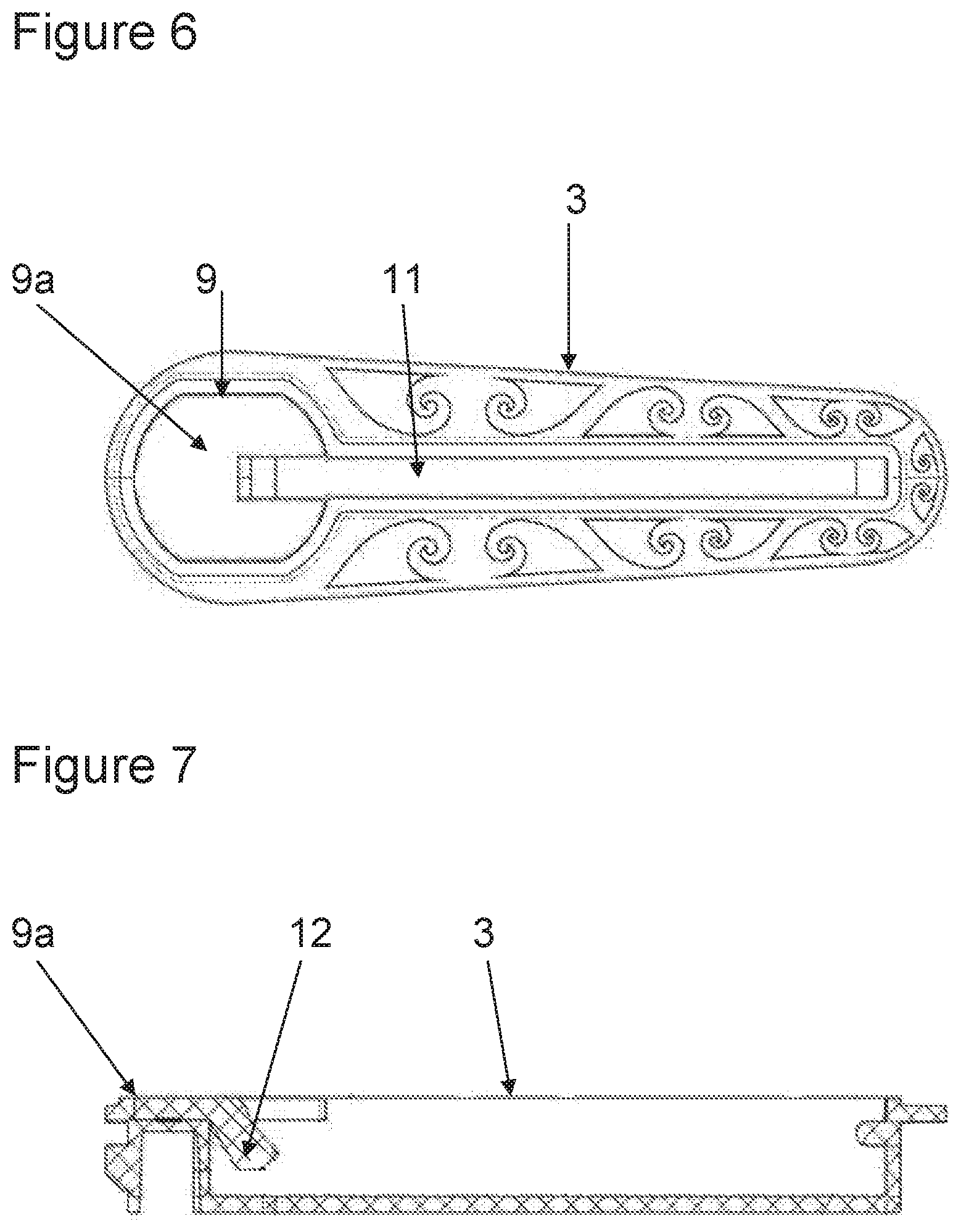 Patent US12448087 Figure 4 – Means for removably installing fins on a board for use in water sports