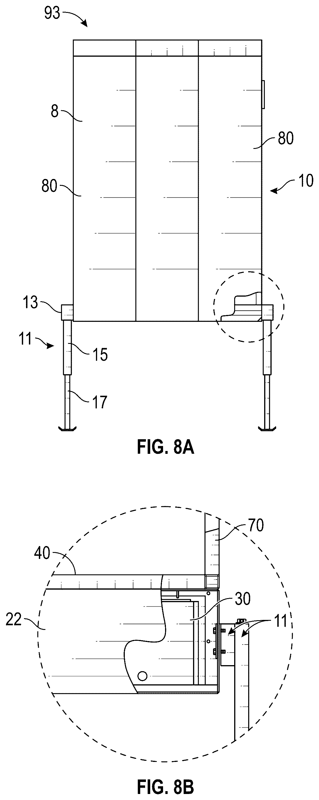 Patent US12448091 Figure 6 – Modular storage structure for positioning in a body of water