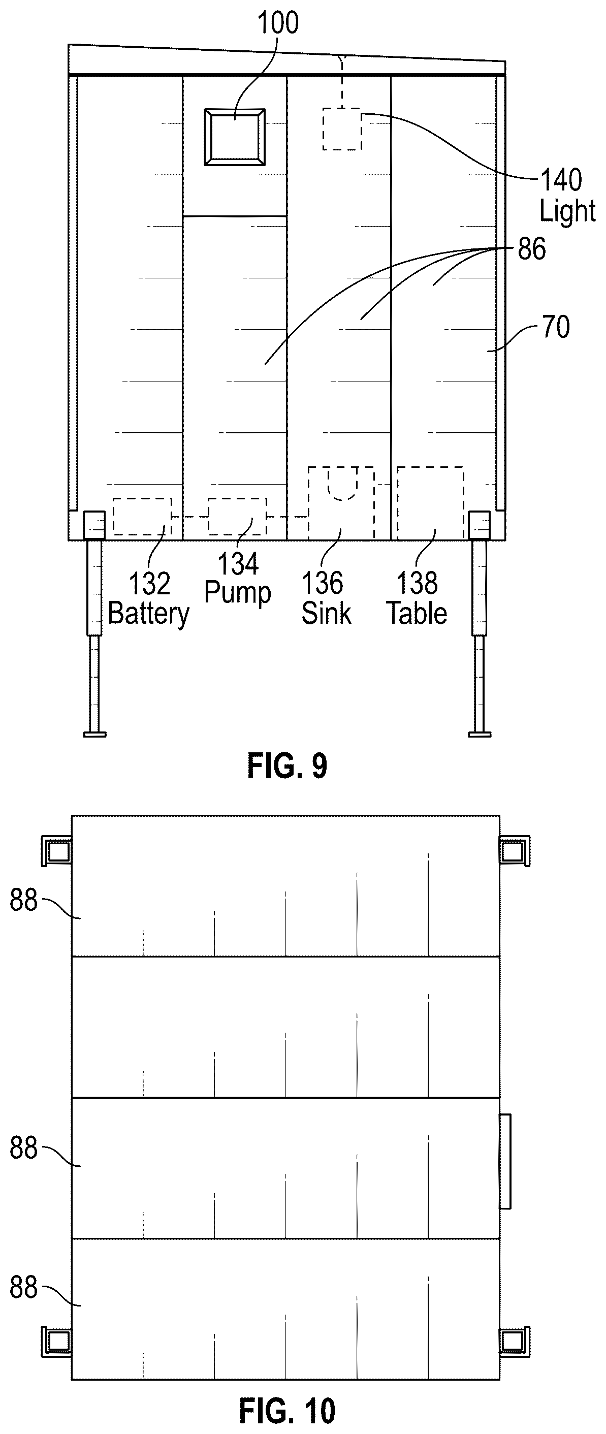 Patent US12448091 Figure 7 – Modular storage structure for positioning in a body of water