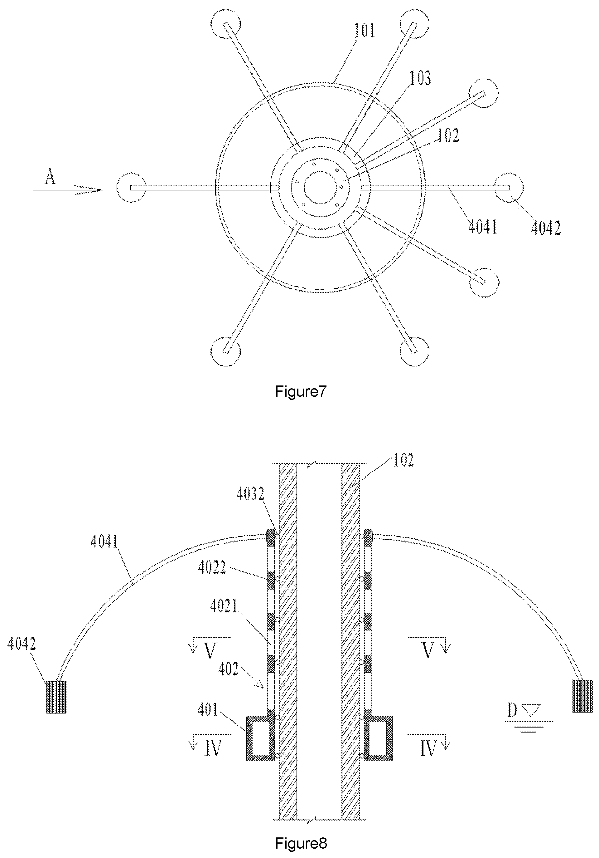 Patent US12448092 Figure 5 – Offshore floating platform device, construction method and operation method