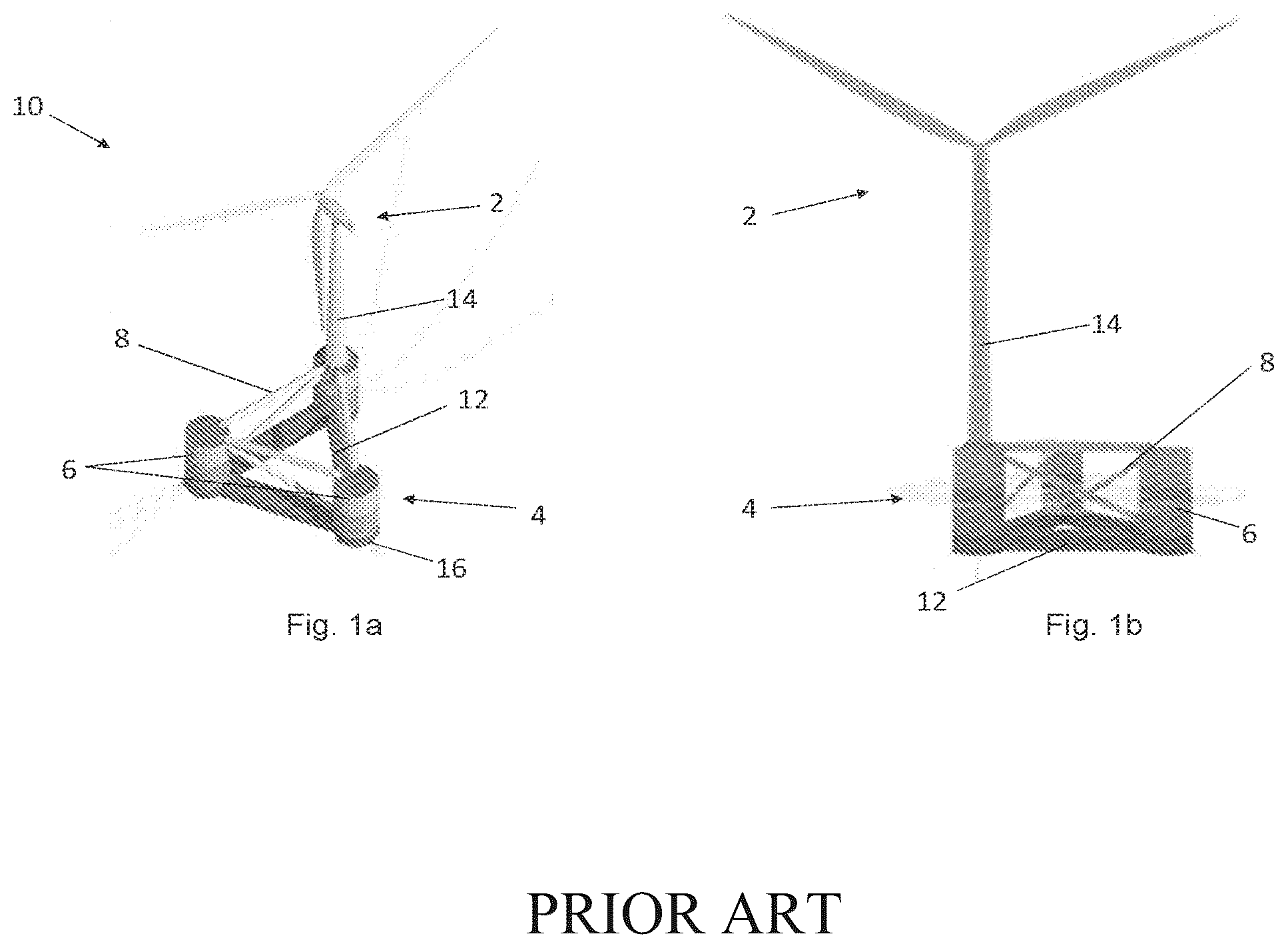Patent US12448093 Figure 1 – Floating wind turbine platform