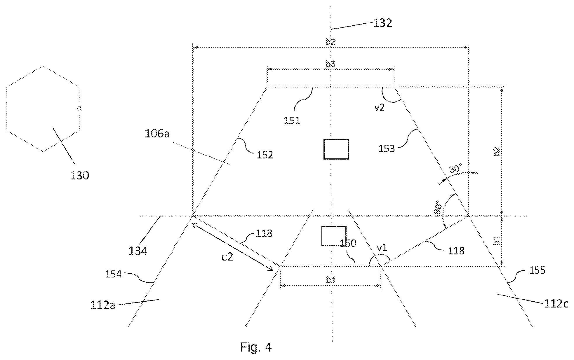Patent US12448093 Figure 3 – Floating wind turbine platform