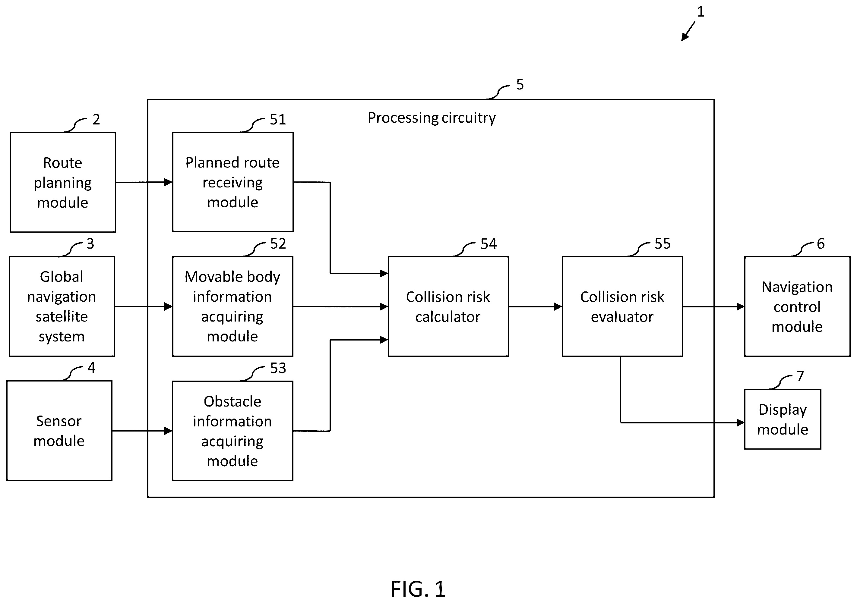 Patent US12448095 Figure 1 – Navigation route planning apparatus and navigation route planning method