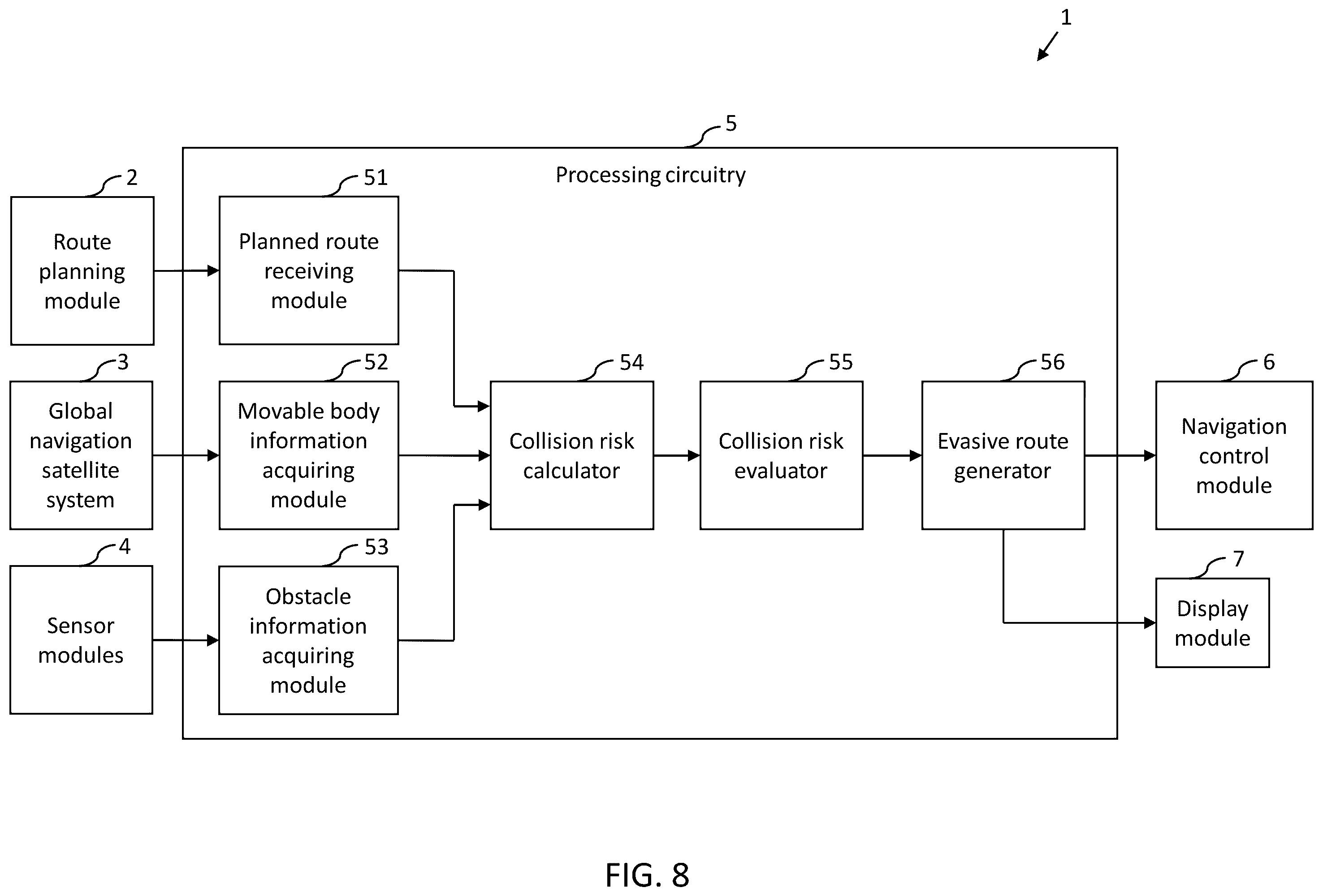 Patent US12448095 Figure 7 – Navigation route planning apparatus and navigation route planning method