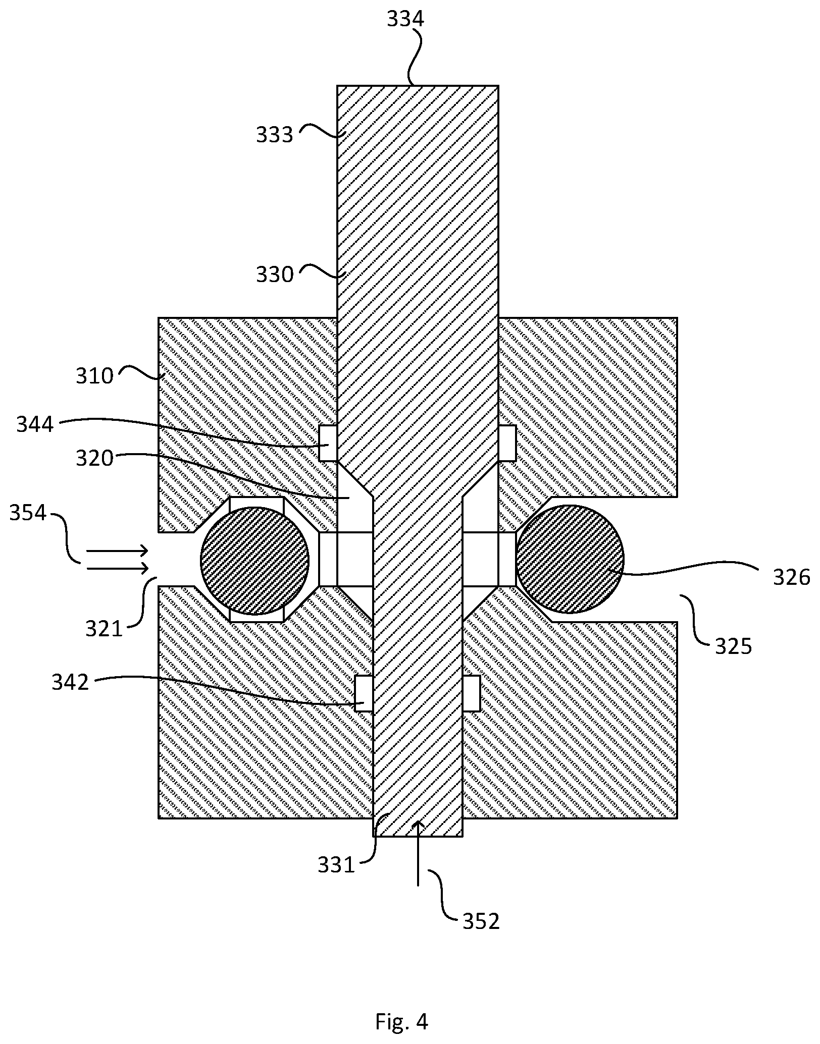 Patent US12448097 Figure 4 – Balanced piston pump for subsea use