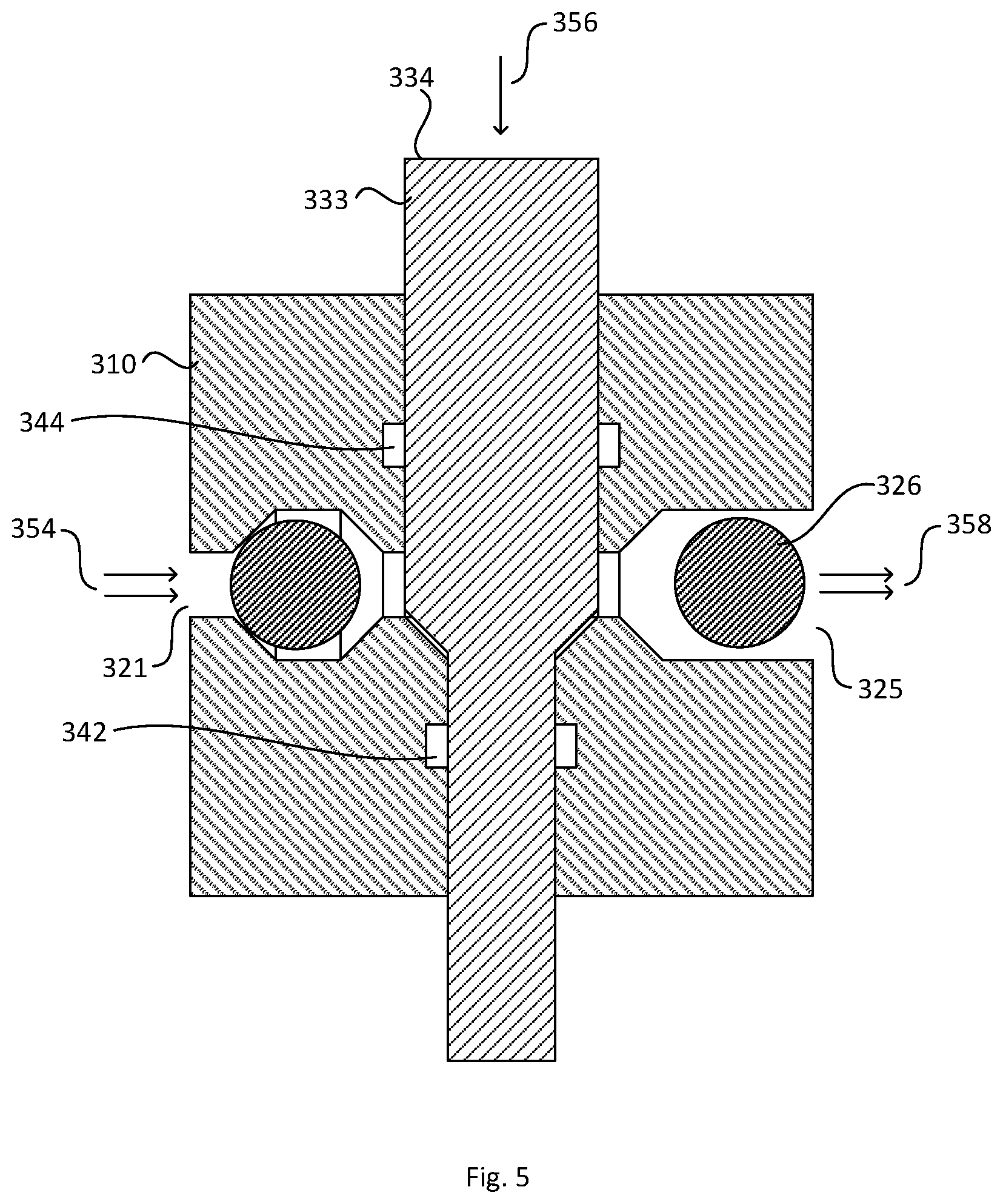 Patent US12448097 Figure 5 – Balanced piston pump for subsea use