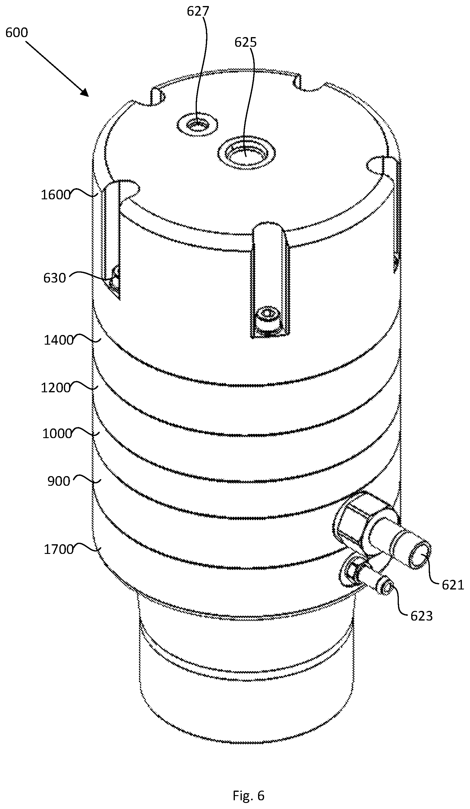 Patent US12448097 Figure 6 – Balanced piston pump for subsea use
