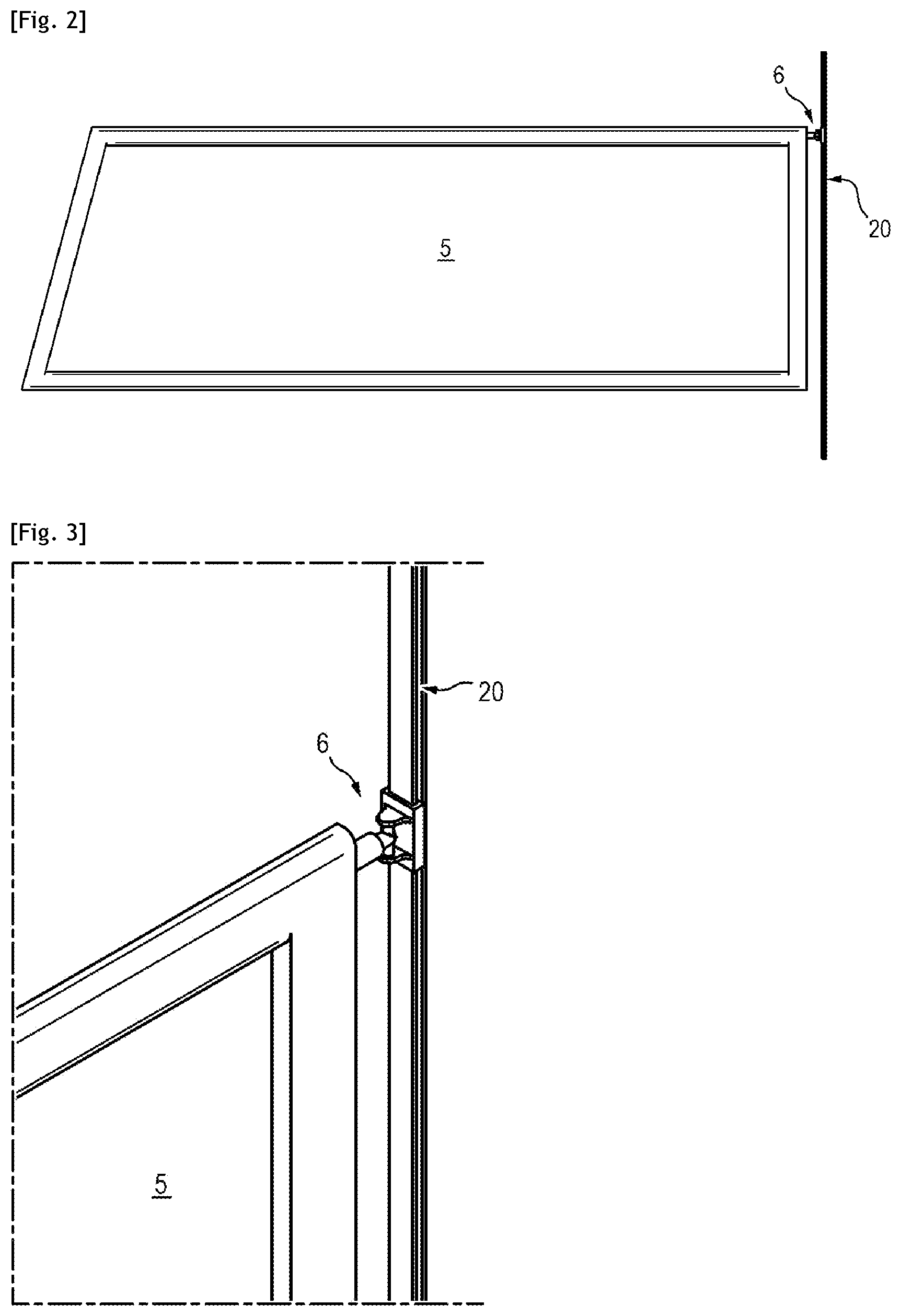 Patent US12448099 Figure 2 – Sailing vessel provided with a transit part for lowering and hoisting said sail