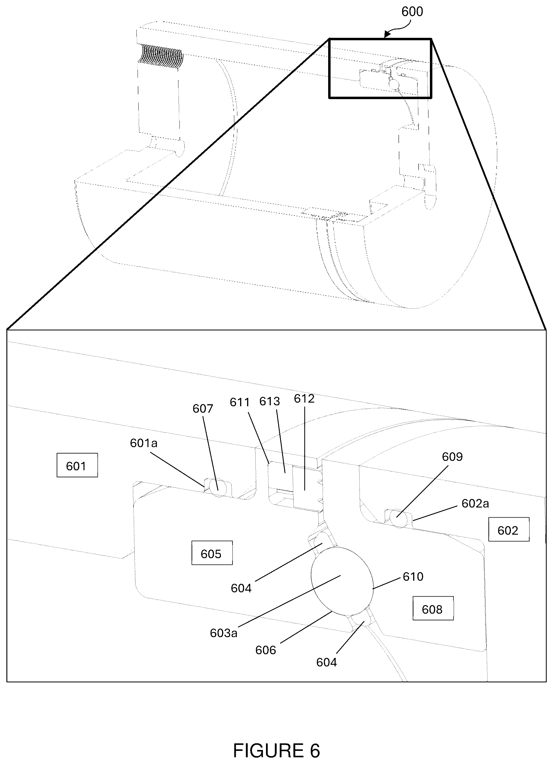 Patent US12448100 Figure 5 – Propulsion unit for a waterborne vessel